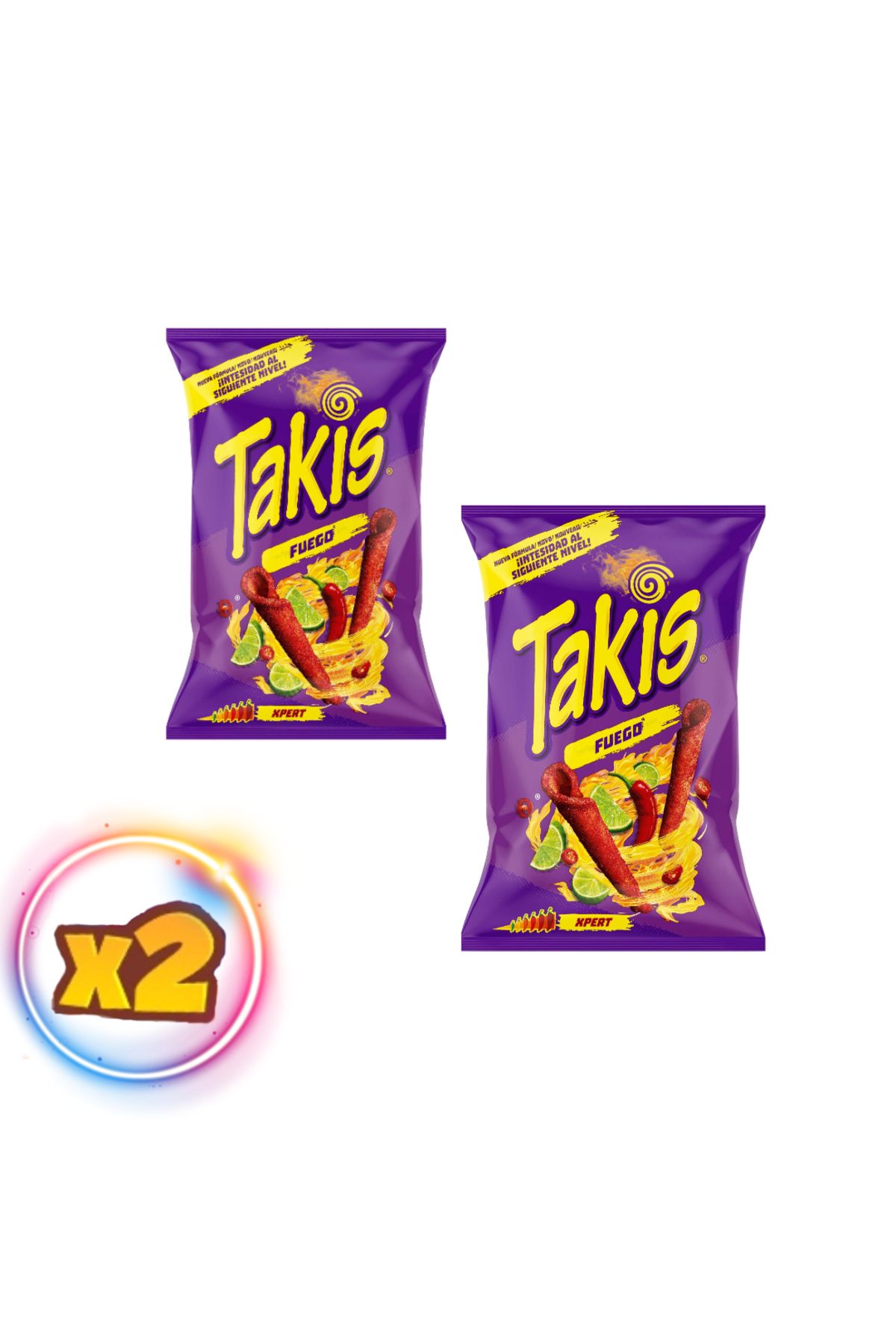 Takis FUEGO X2