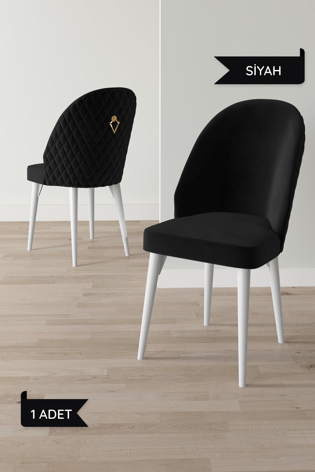 Aleksa Beyaz 80x132 Mdf Açılabilir Mutfak Masası Takımı 4 Adet Sandalye-3