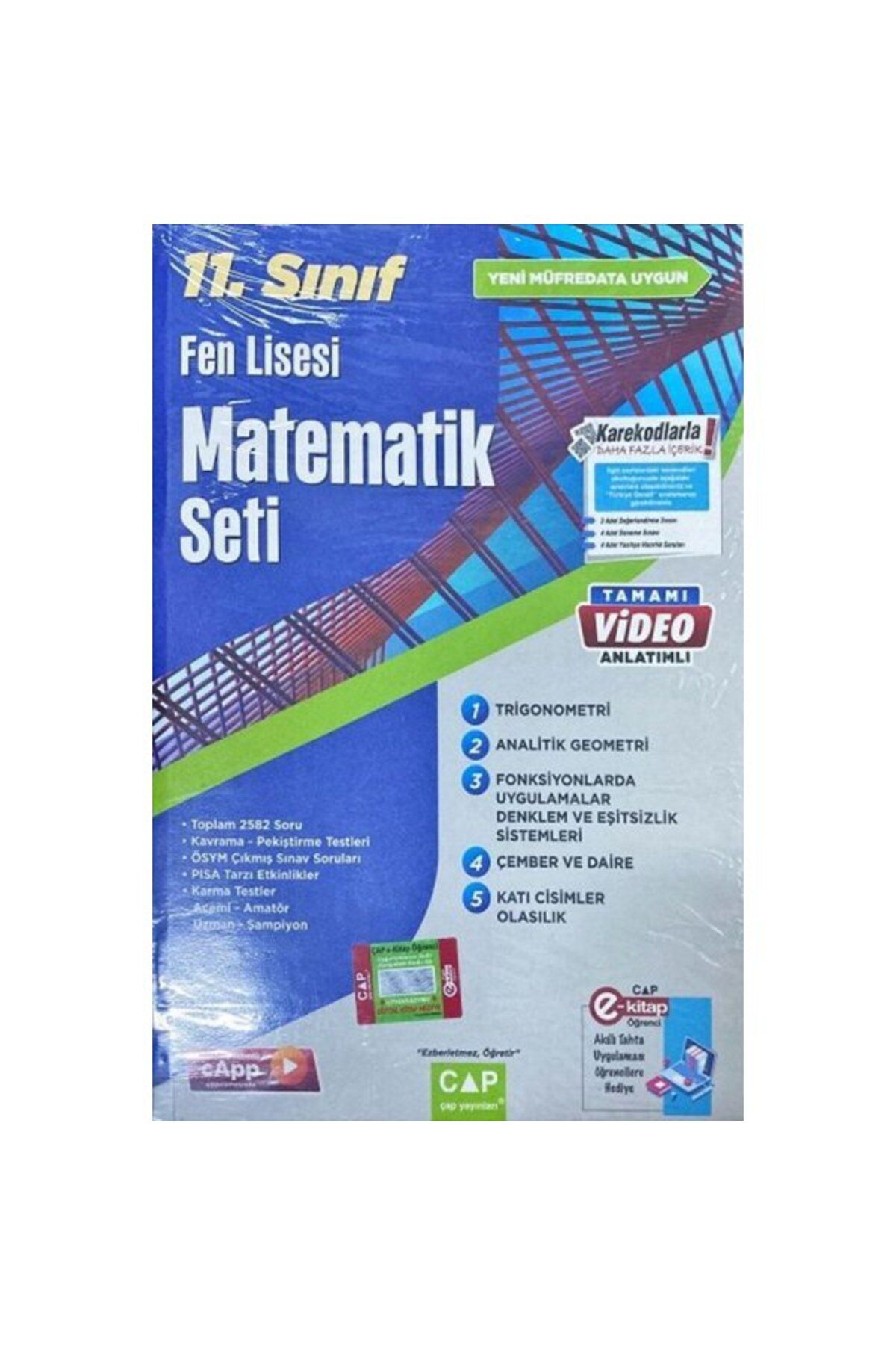 Parlayan Projeler Çap 11. Sınıf Matematik Fen Lisesi Seti Parlayan Proje Ayraç Hediye