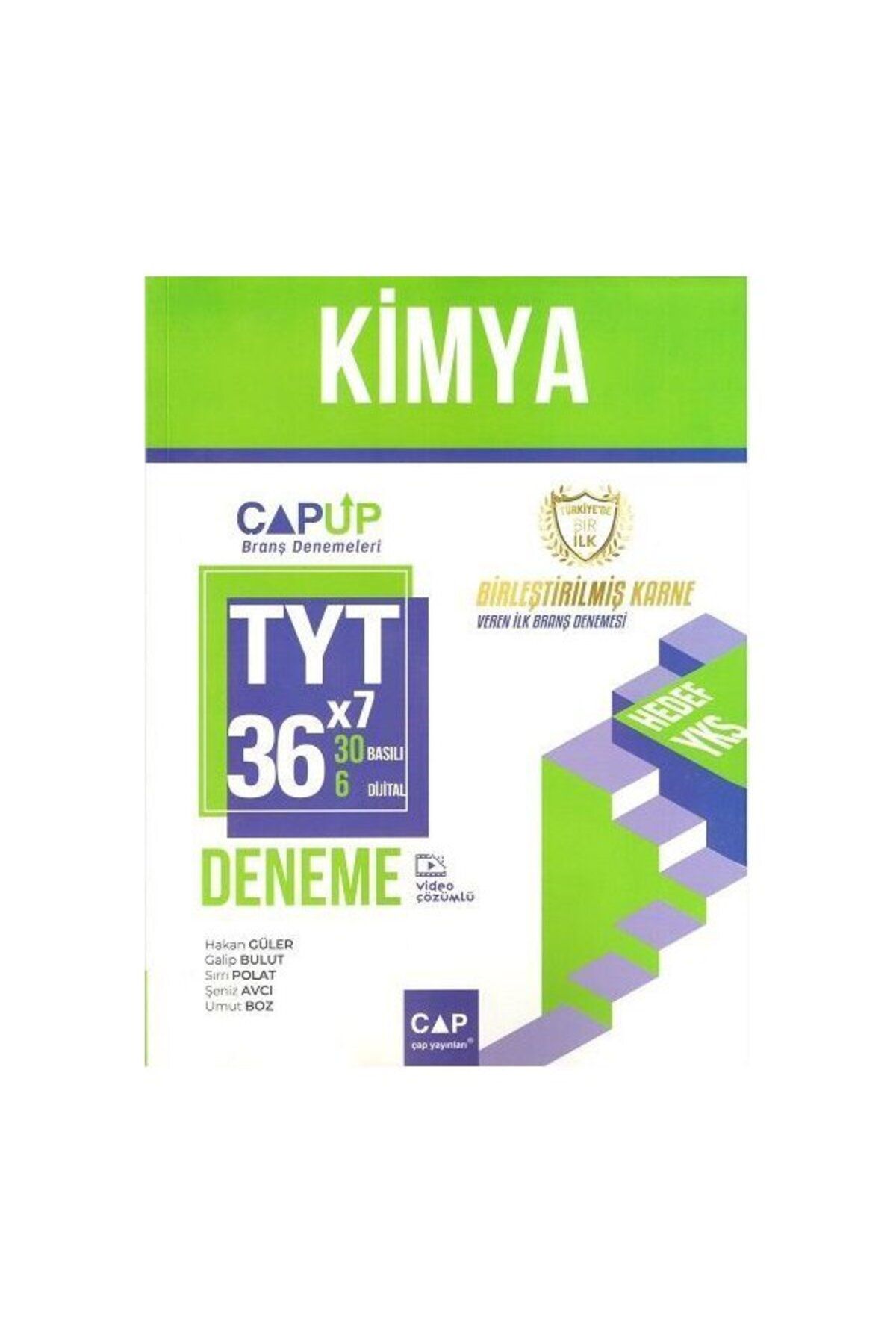 Parlayan Projeler Çap TYT Kimya 30 x 6 Up Deneme Parlayan Proje Ayraç Hediye