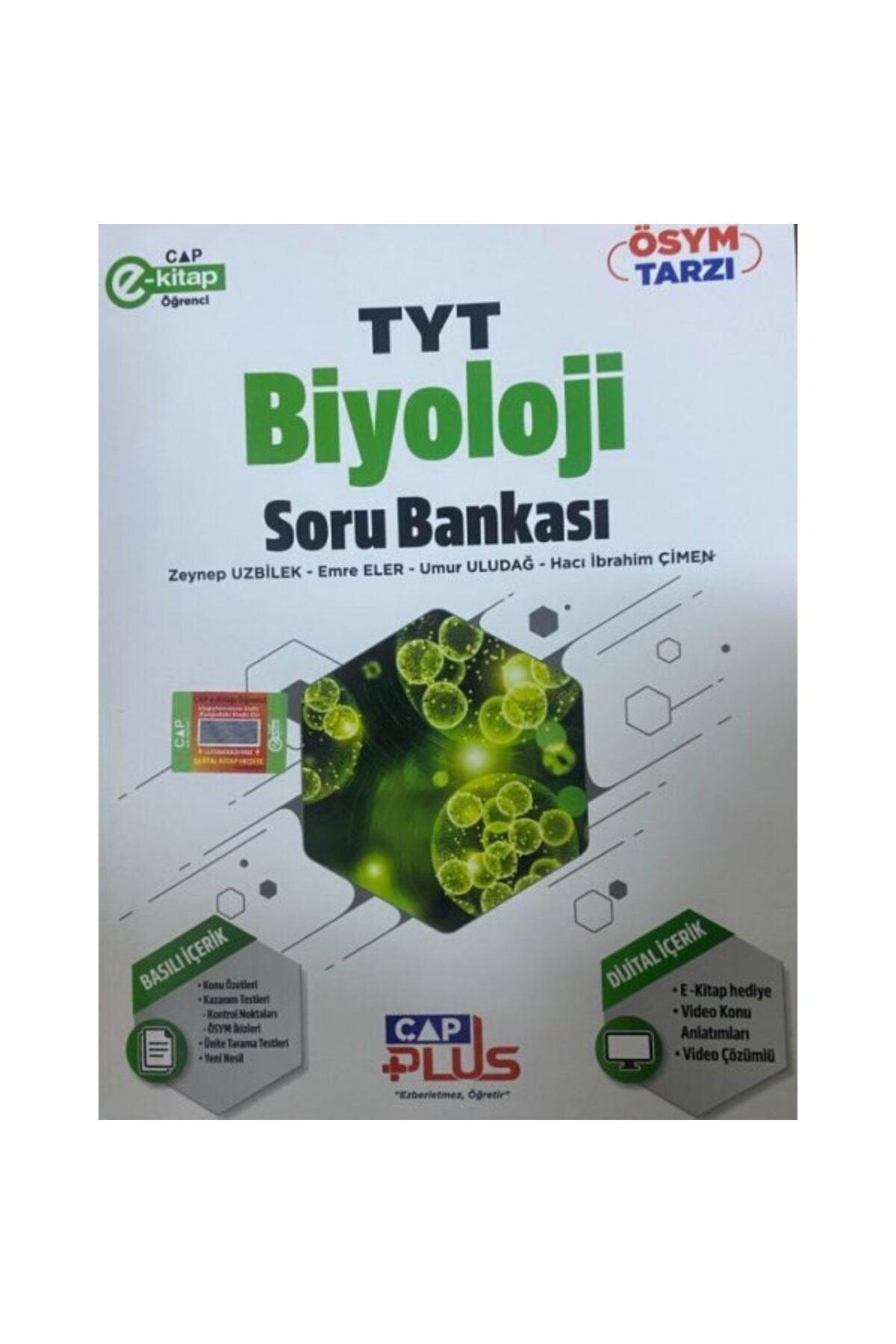 Parlayan Projeler Çap TYT Biyoloji Plus Serisi Soru Bankası Parlayan Proje Ayraç Hediye