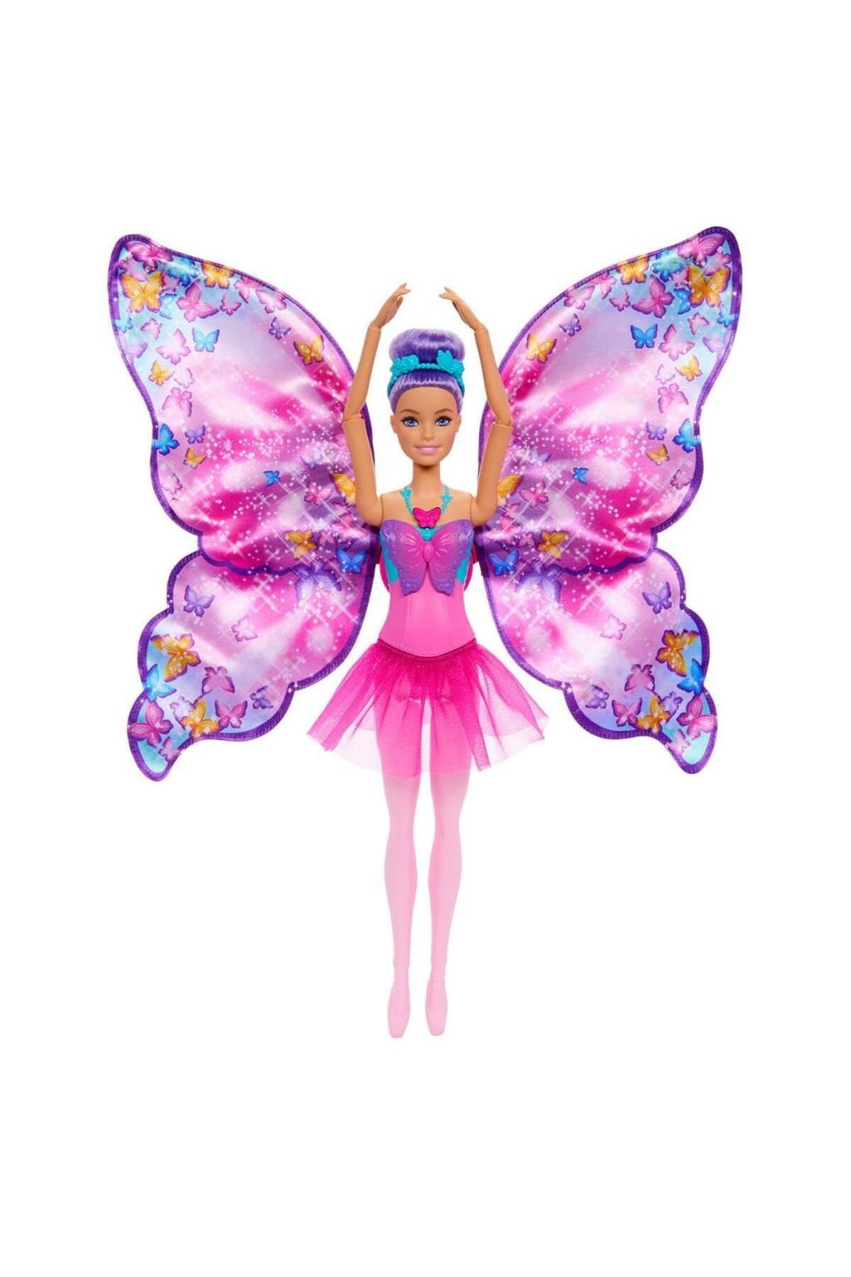 NessiWorld HXJ10 Barbie Kelebek Dansçı Bebek