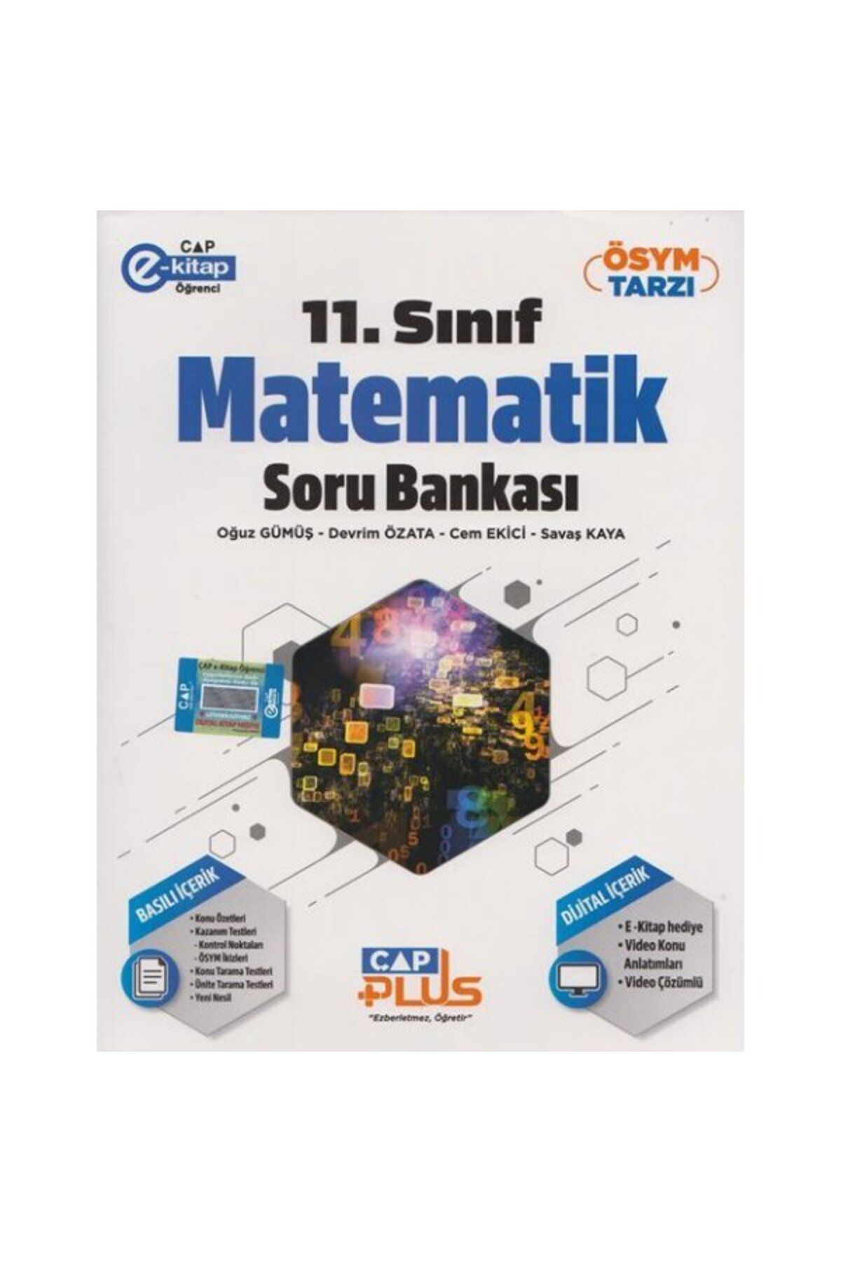 Çap Yayınları Çap 11. Sınıf Matematik Soru Bankası Parlayan Proje Ayraç Hediye