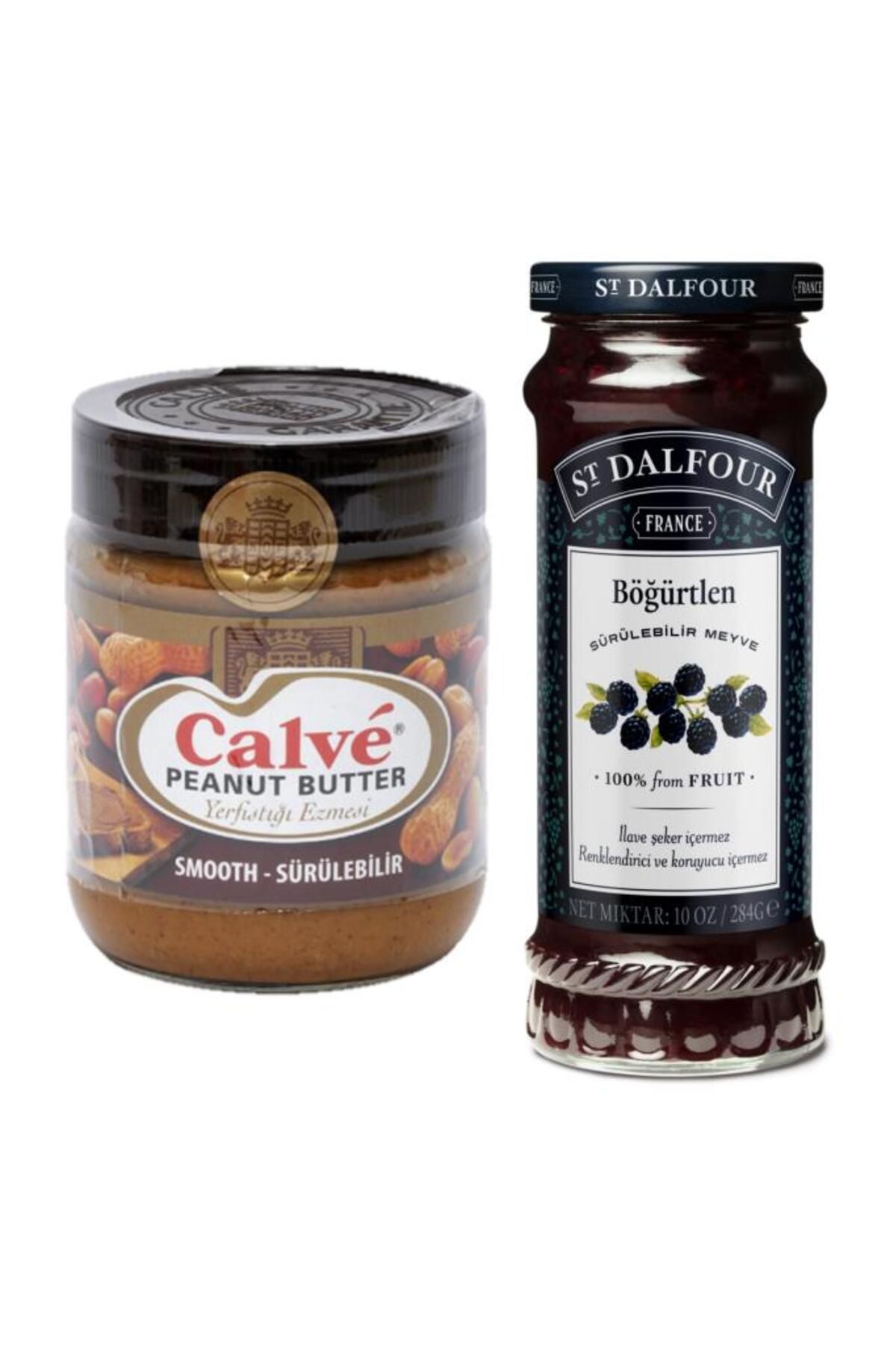 Calve Peanut Butter Smooth 350 Gr. St.dalfour Böğürtlen 284gr.