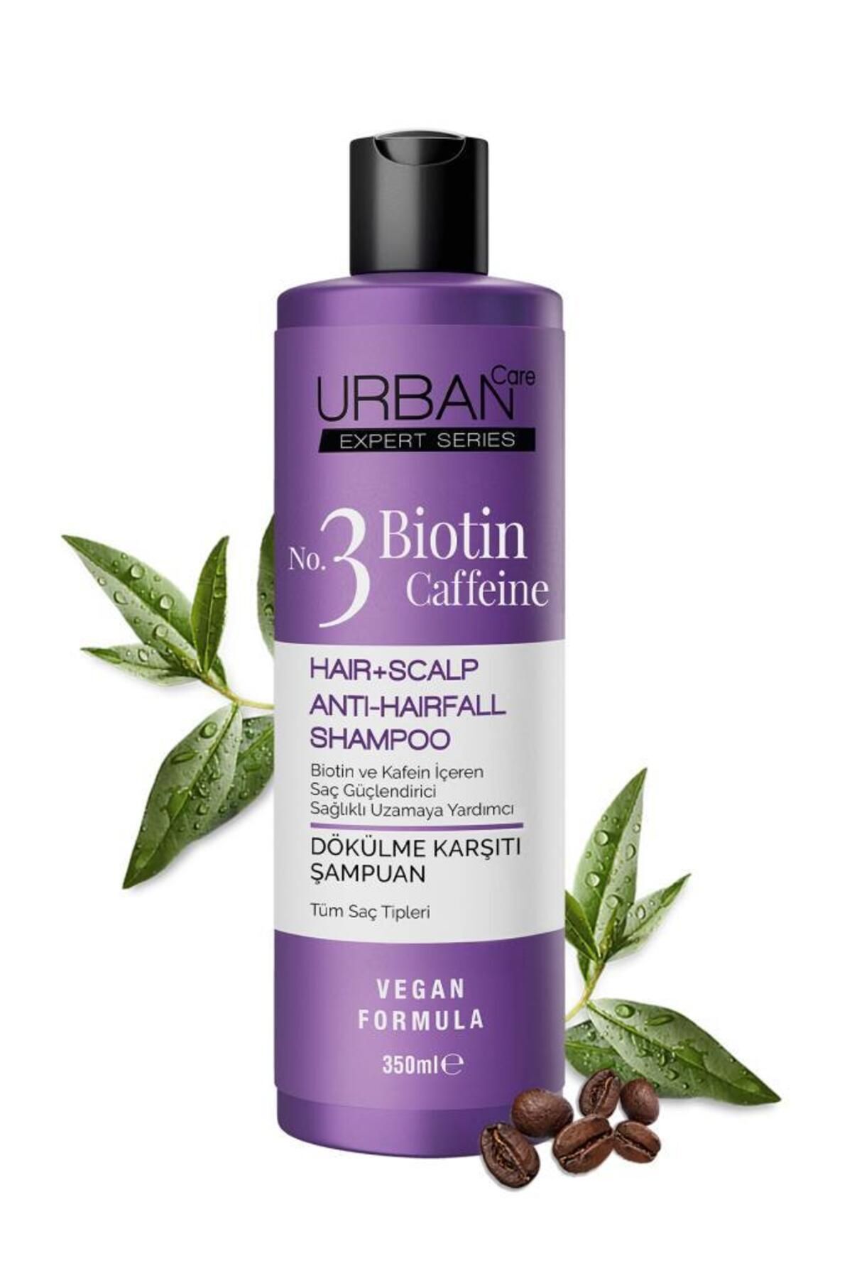 Expert Biotin ve Kafein Dökülme Karşıtı Saç Bakım Seti 5li-Hızlı Uzamaya Yardımcı-vegan — SET.URB.184 — تصویر 2 از 8