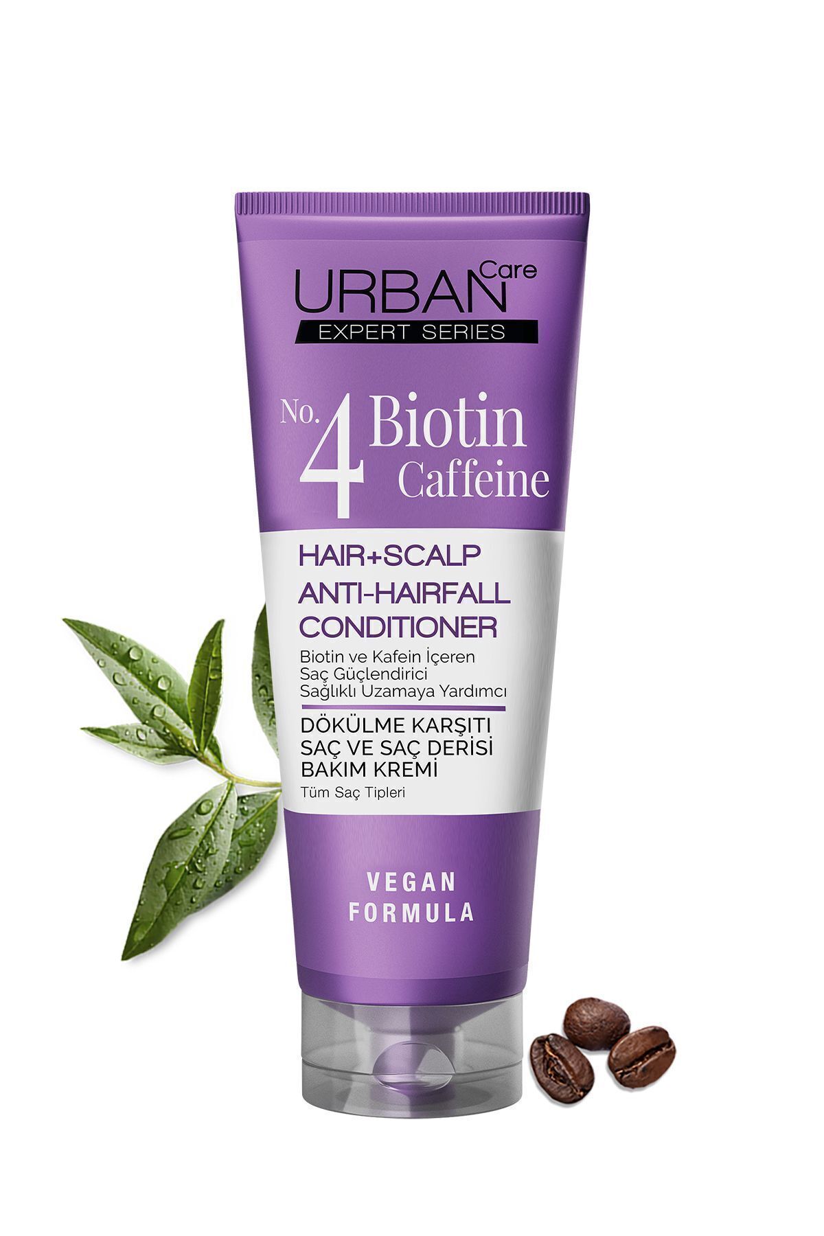 Expert Biotin ve Kafein Dökülme Karşıtı Saç Bakım Seti 5li-Hızlı Uzamaya Yardımcı-vegan — SET.URB.184 — تصویر 4 از 8
