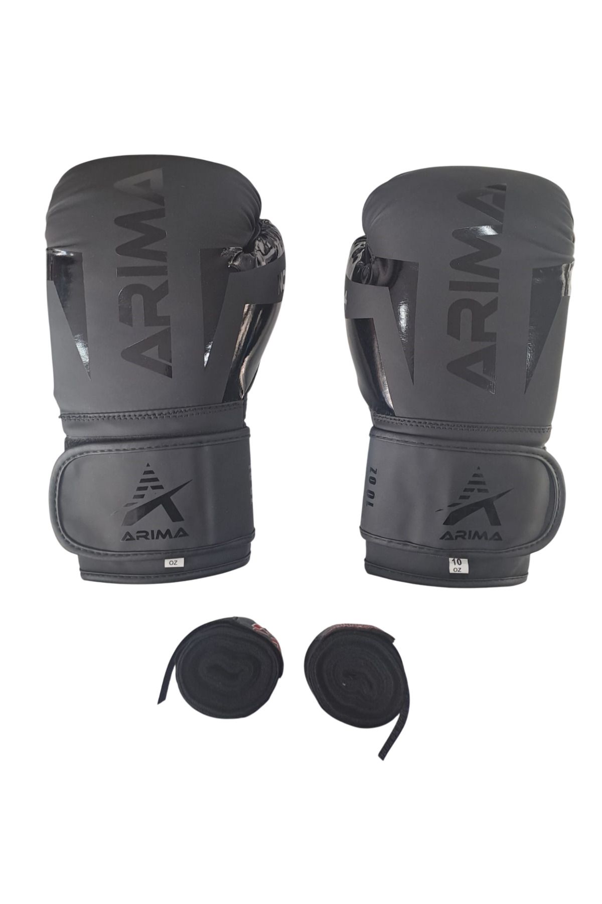 ARIMA Arıma Nova-4 Shadow Gölge Boks Kickboks Muaythai Eldiveni + Bandaj Set