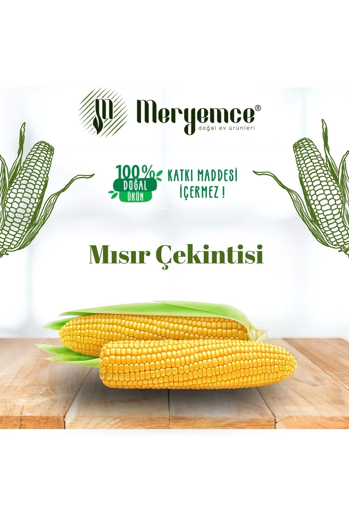 Meryemce Turşu Ve Doğal Ev ürünleri Mısır Çekintisi 1 KG