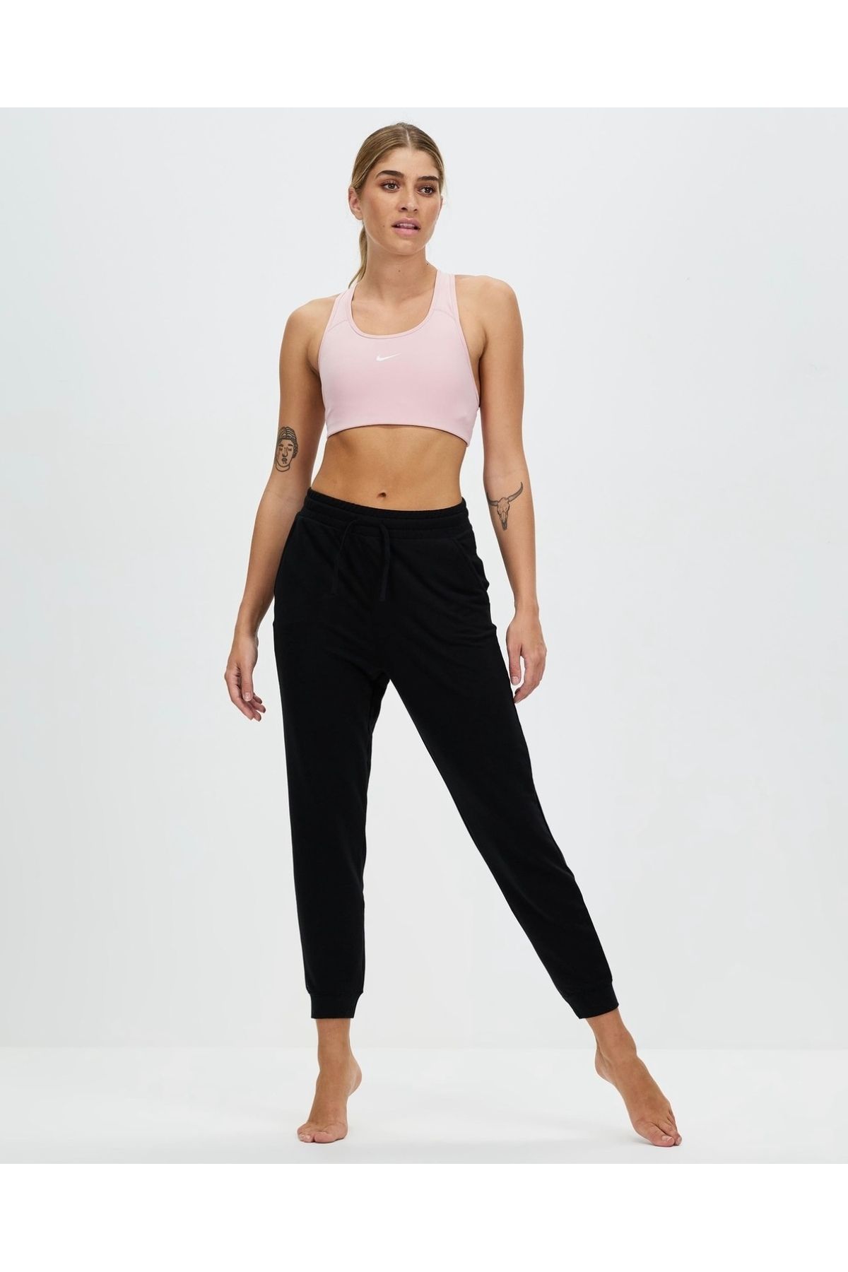 Nike-Yoga Luxe Jogger 7/8 Black Women's Sweatpants 5