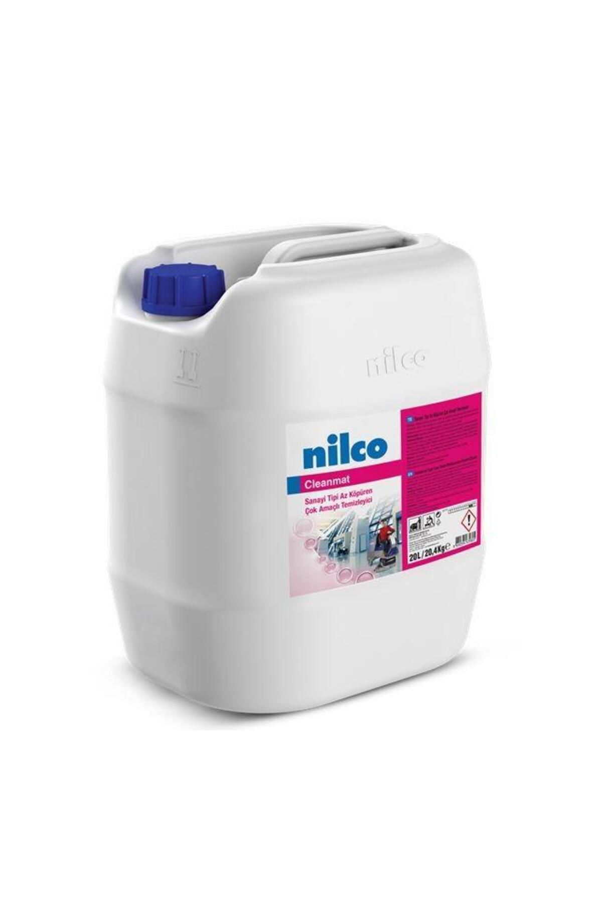 ÇELİKPENÇE Nilco CLEANMAT 20LT/20,4KG HOŞ KOKULU AZ KÖPÜREN OTOMAT TEMİZLİK MADDESİ