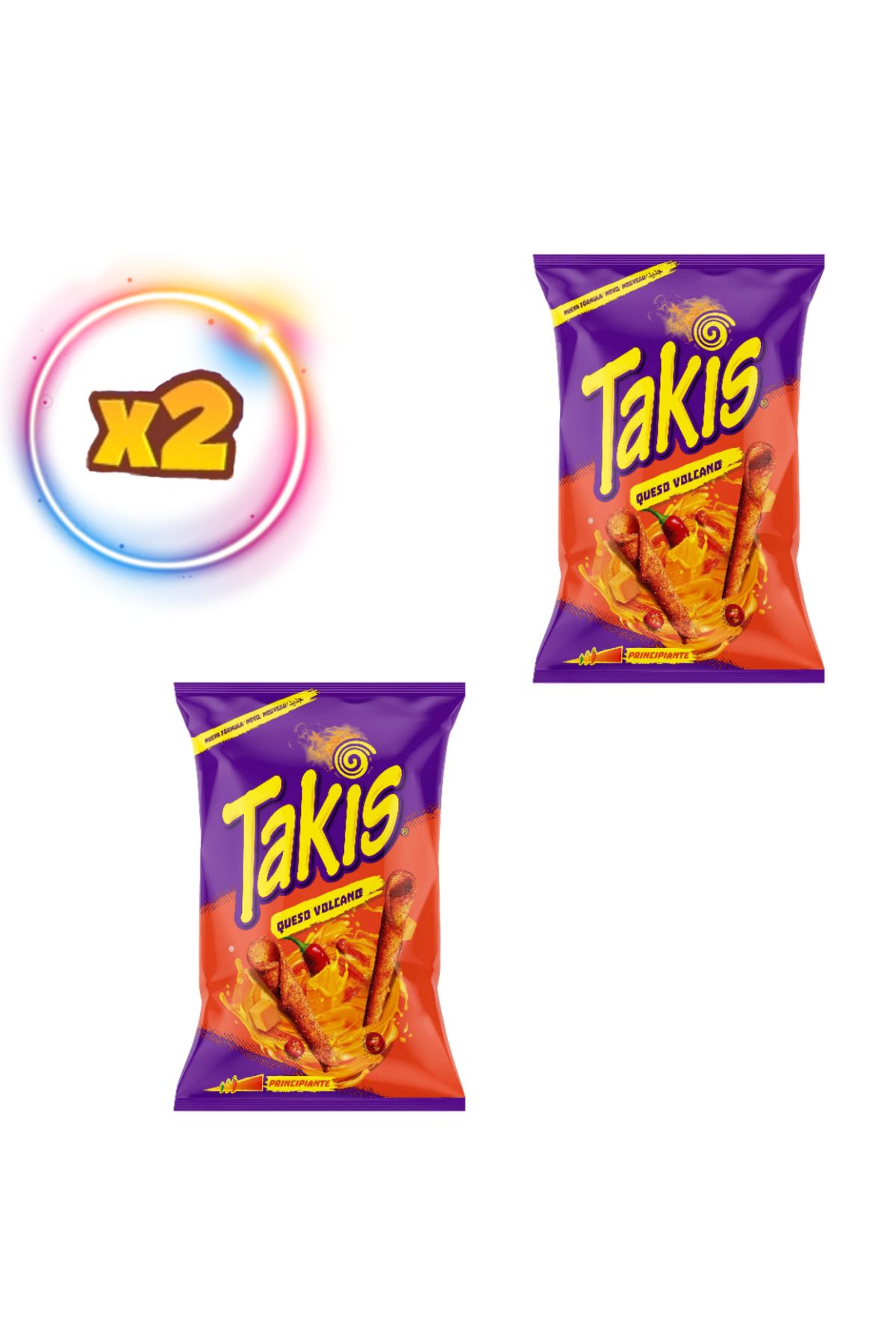 Takis Queso Volcano 90 gr (X 2)