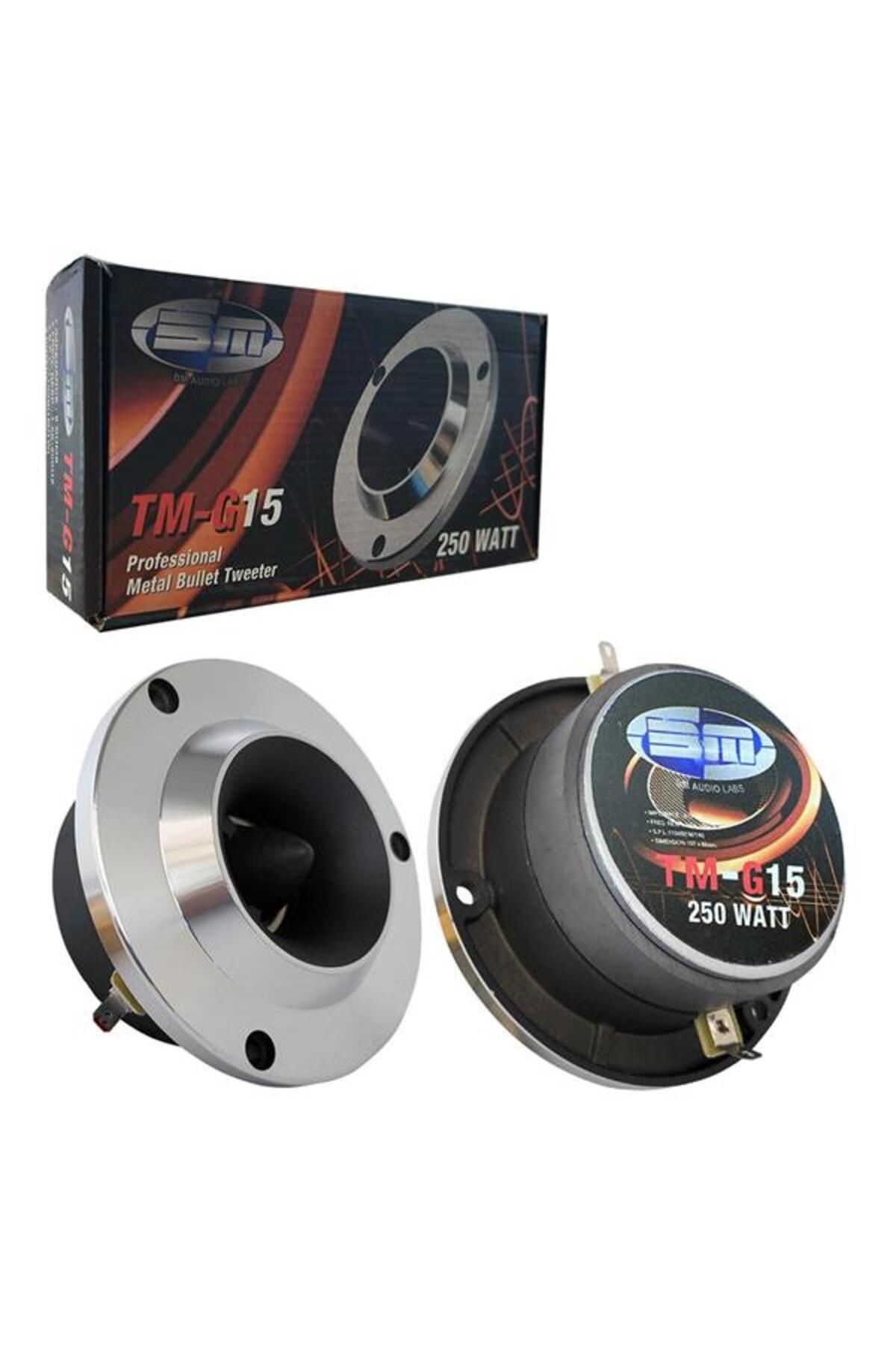 MAGNESİA Bm Audio Tmg-15 Dome Tweeter 10Cm 250 Watt (100 Rms) 2 Adet