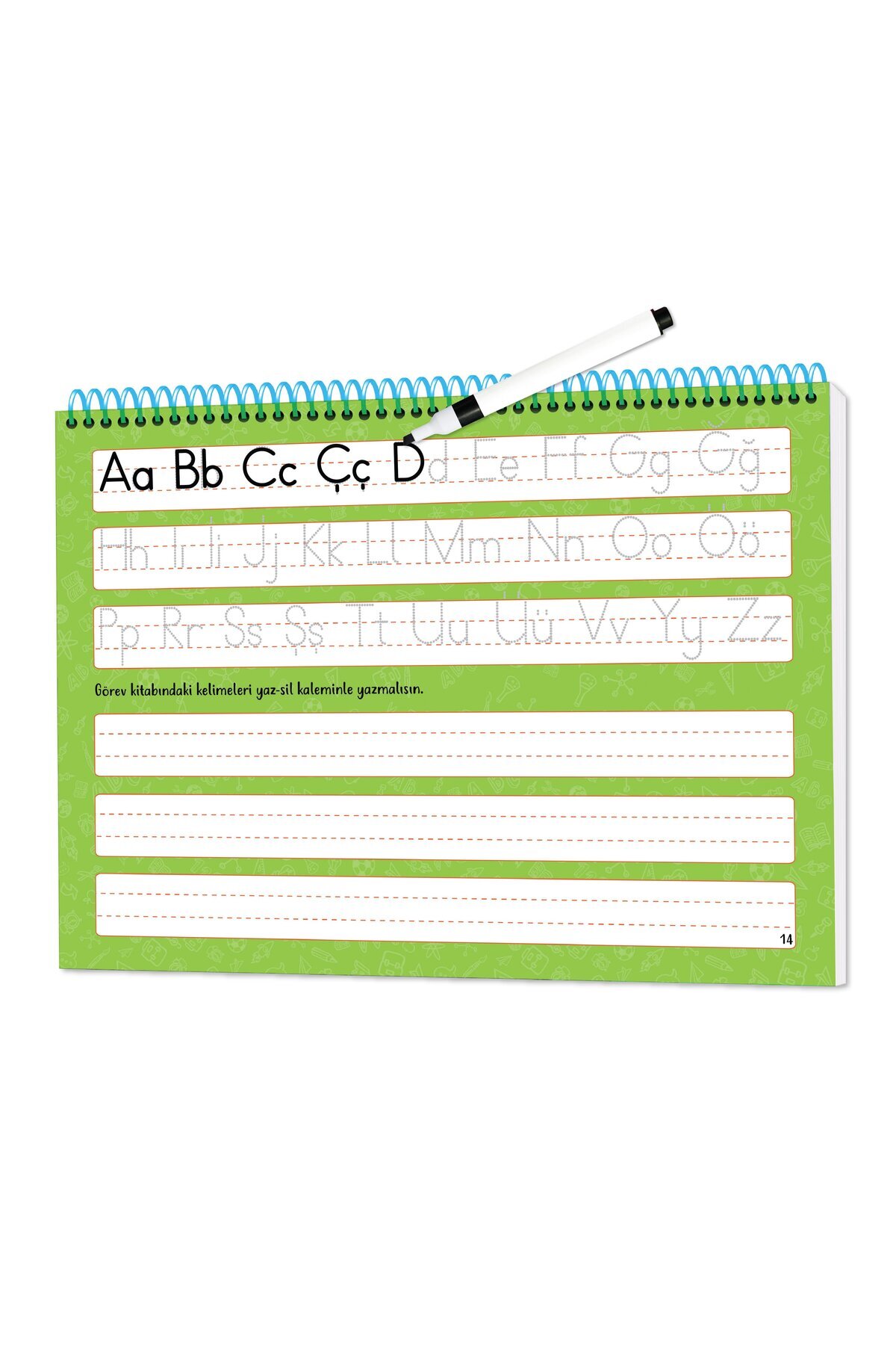 yükselen zeka-Easy Reading System - Velcro Book Reading-I'M Learning to Write (Ages 4-7) 3