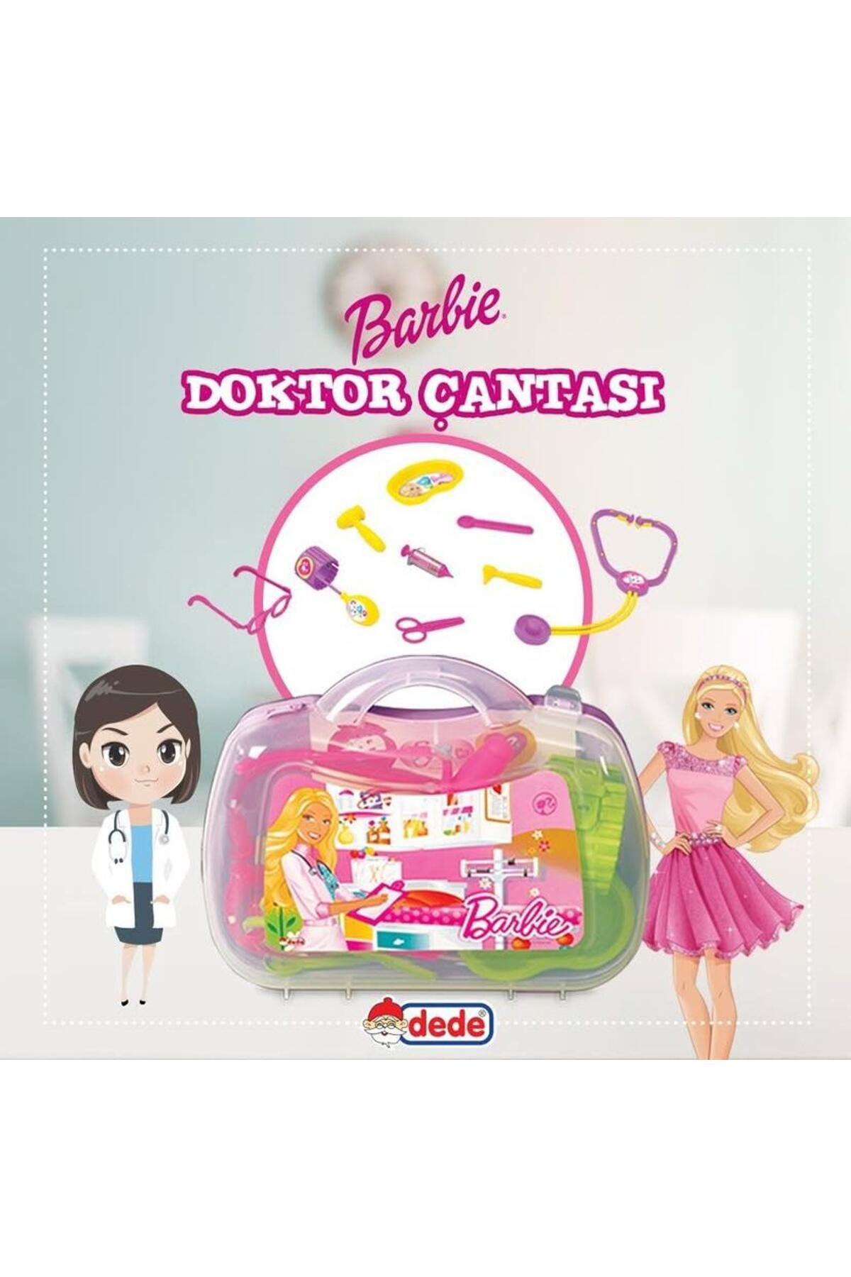 DeYiDo Barbie Oyuncak Çantalı Doktor Seti Eğitici Eğlenceli Evcilik Meslek Oyun Setleri