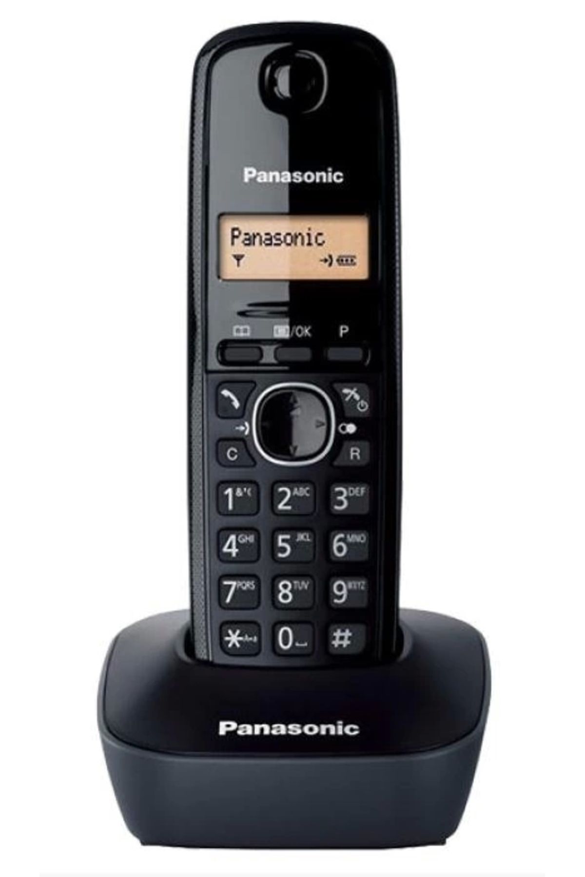 Eng PANASONIC KX-TG6811 DECT SİYAH TELSİZ TELEFON (4172)