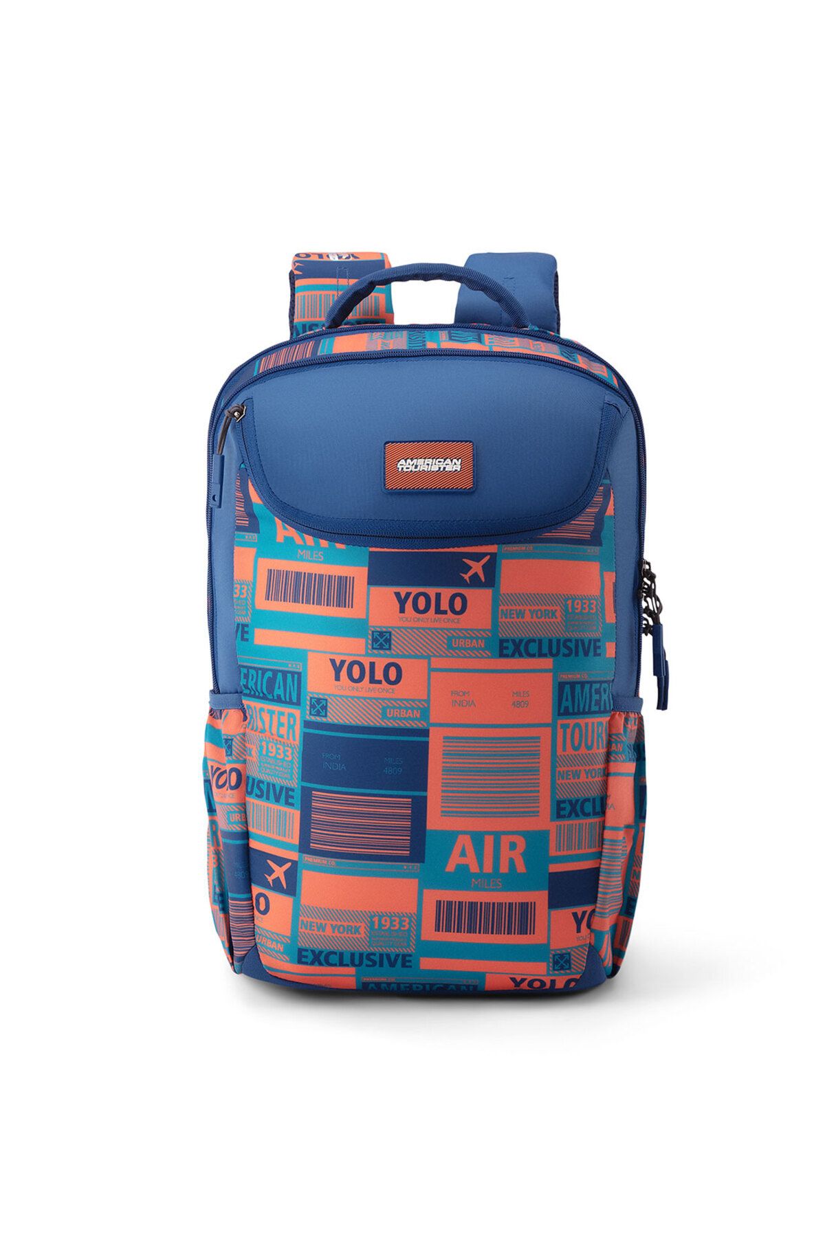 American Tourister-HERD BP02 BLUE/ORANGE 3