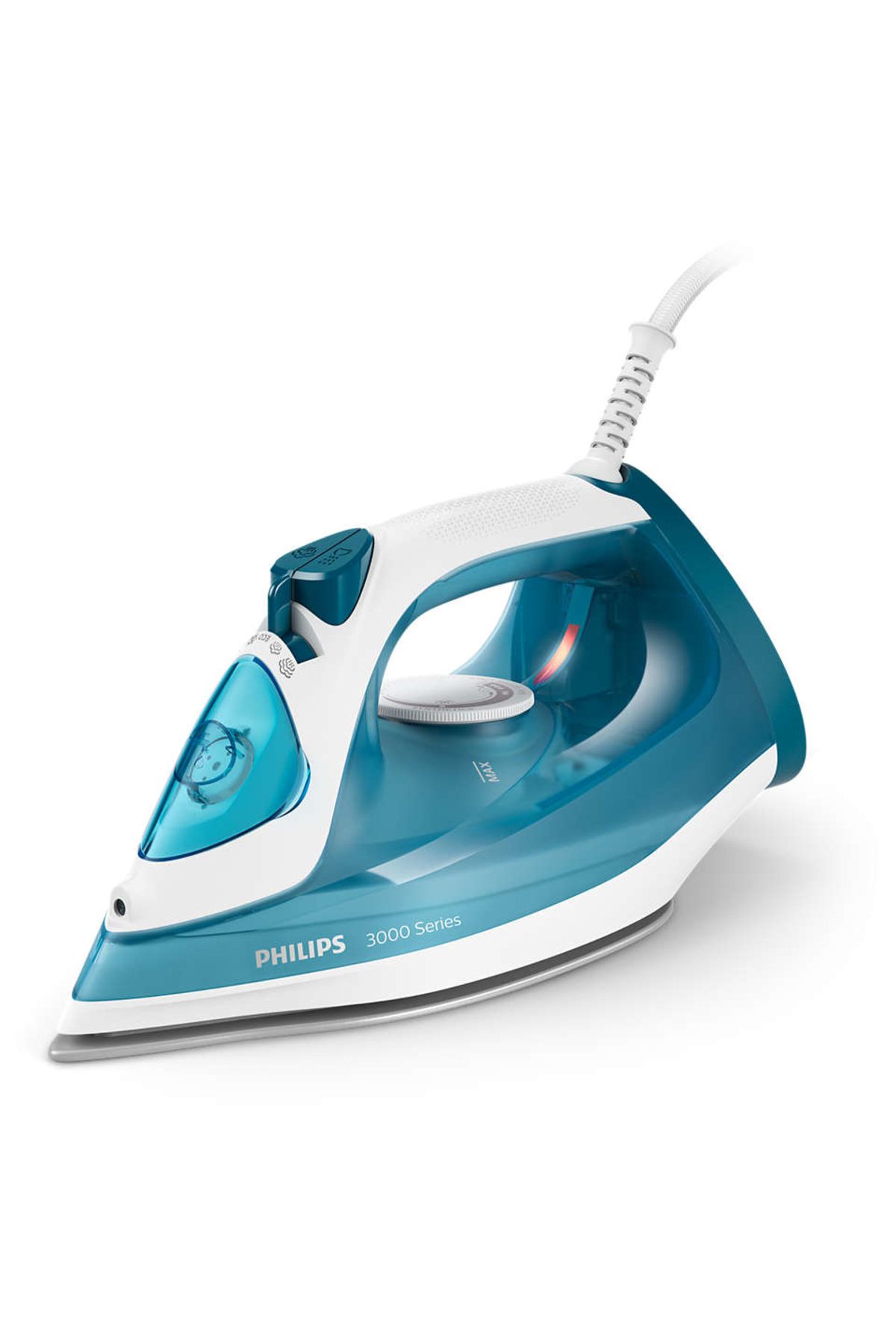 Philips 3000 Series Steam iron DST3011/26, 2100W,140 g steam boost, 30g/min continuous steam, Blue