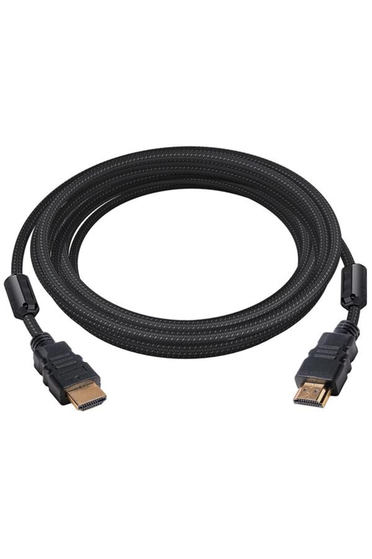 NZM TİCARET Gab-05 Hdmi Kablo 1.4V 4K Örgülü 5 Metre