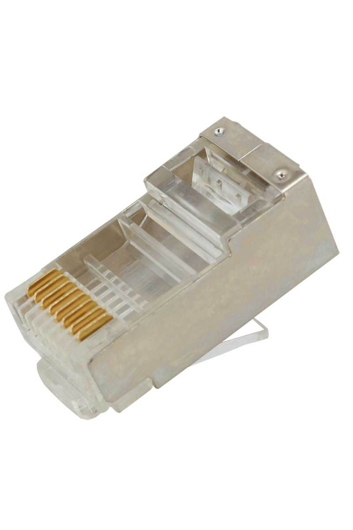 Lokal Marketing METAL RJ45 CAT5 METAL UÇ 8P/8C SHIELD 100 LÜ PAKET FİYAT (4767) - LKM6428-3971