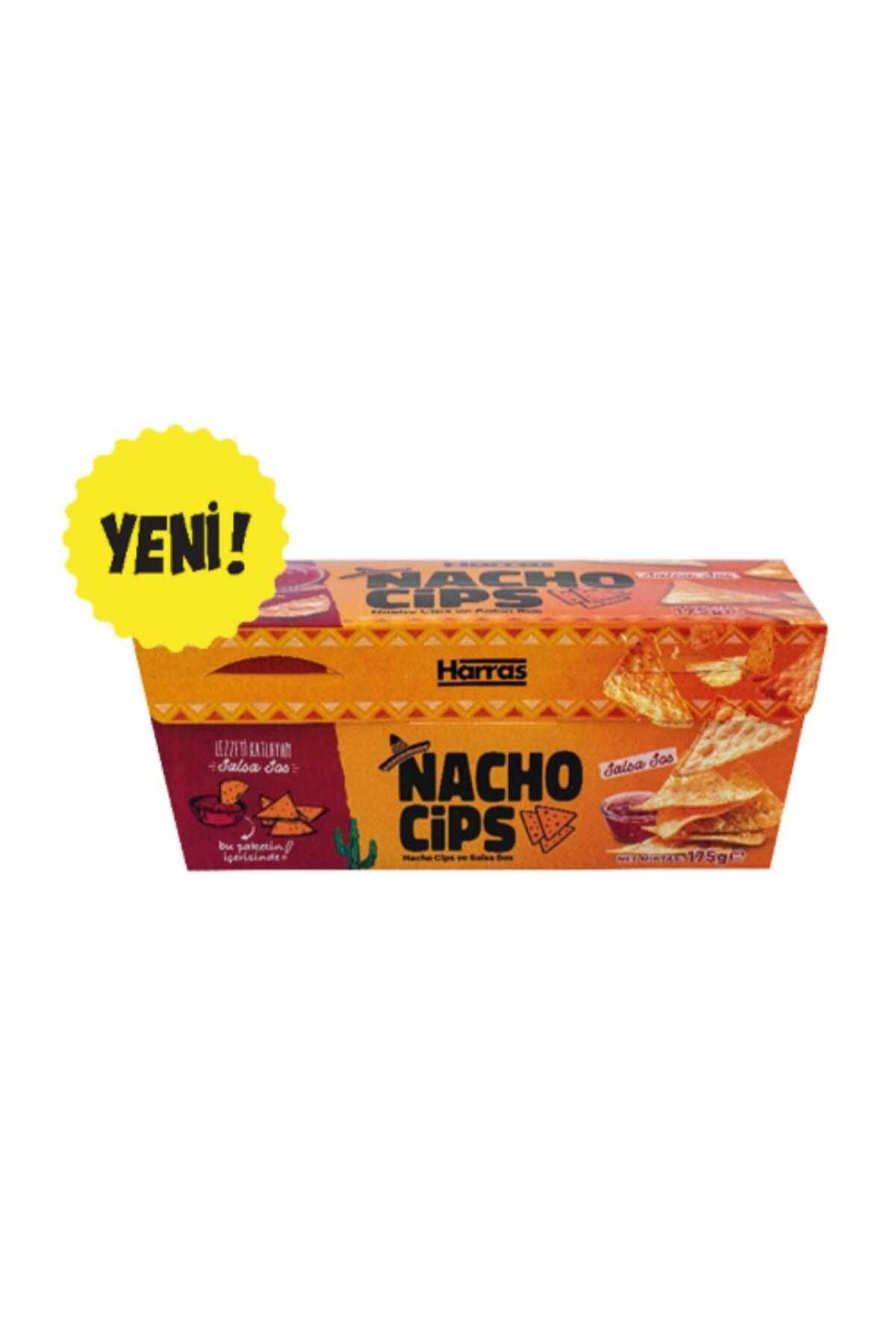 Harras Salsa Soslu Nacho Cips 175gr