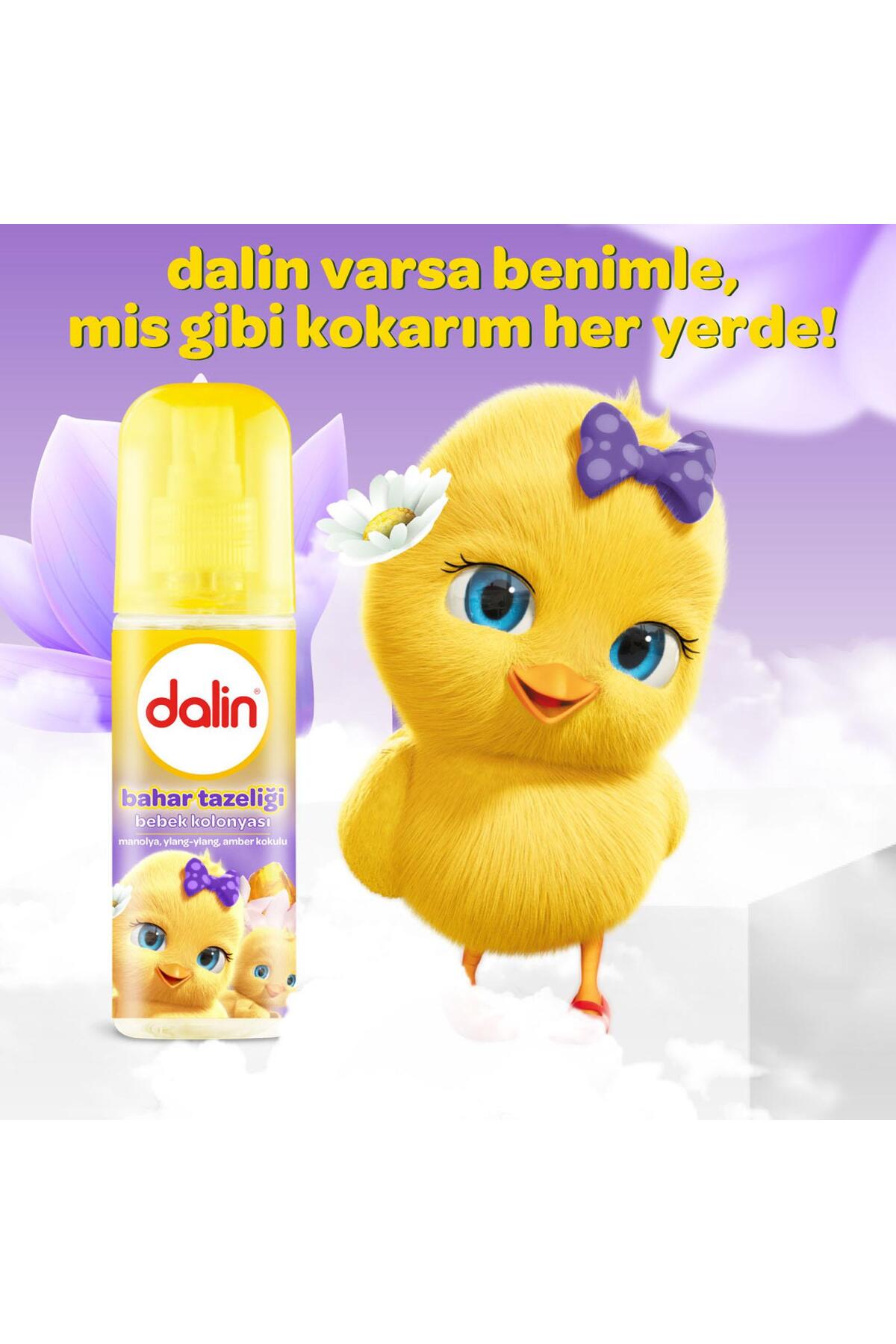 Dalin Bahar Tazeliği Bebek Kolonyası 100 ml 3 Adet fotoğrafı 2 (önizleme)