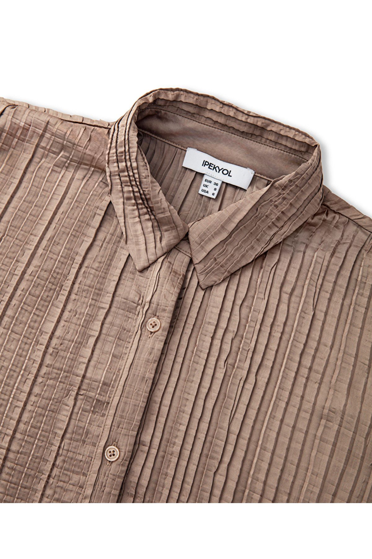 İpekyol-Textured Shirt 4