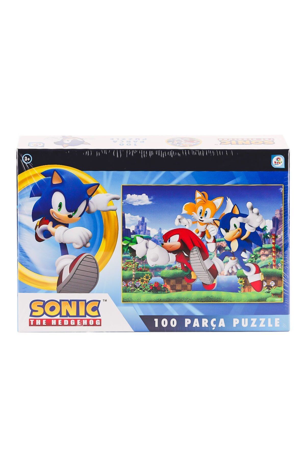 Lucest Lucesturg So0052 Sonic 100 Parça Puzzle -Laçokids New