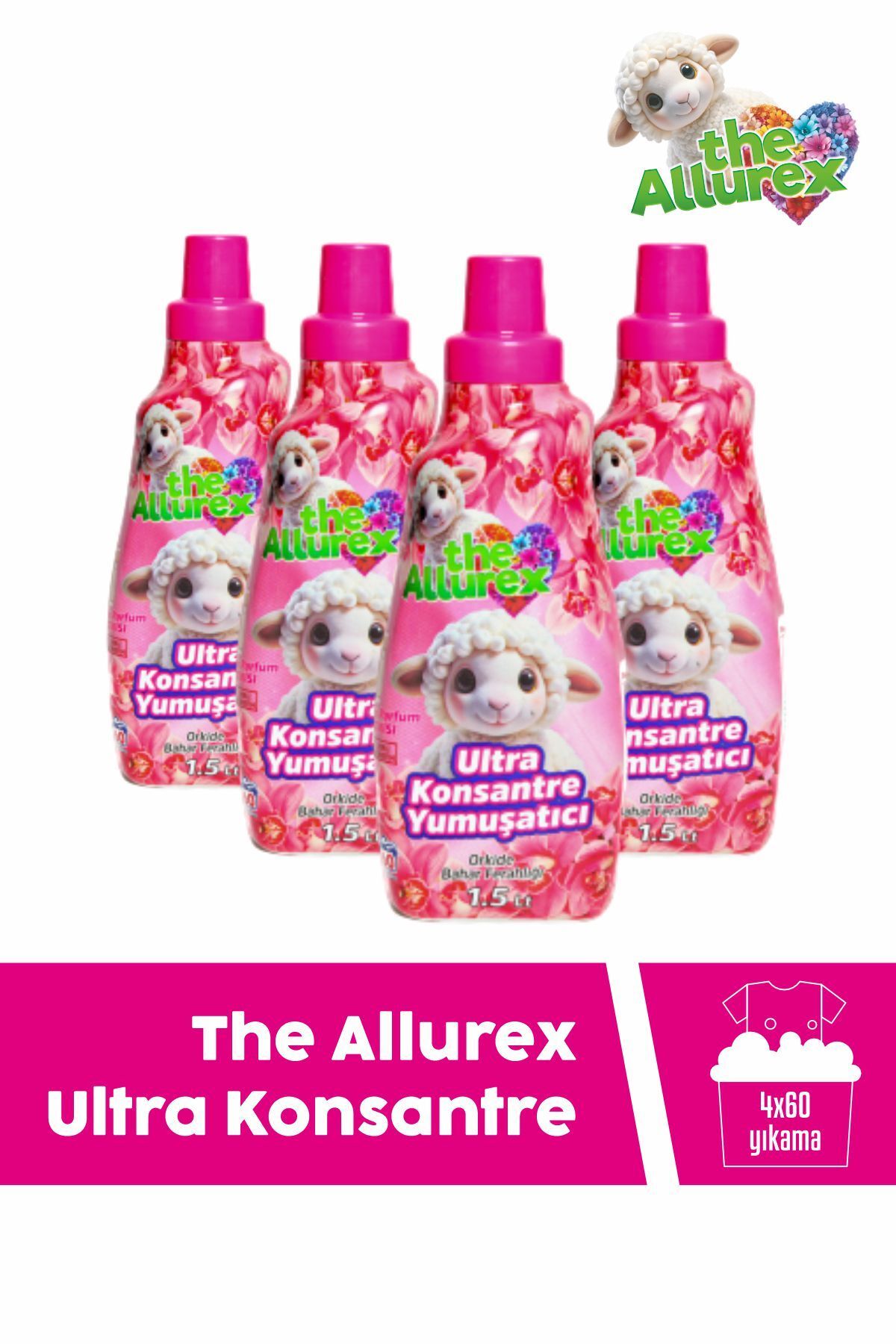 The Allurex Ultra konsantre yumuşatıcı