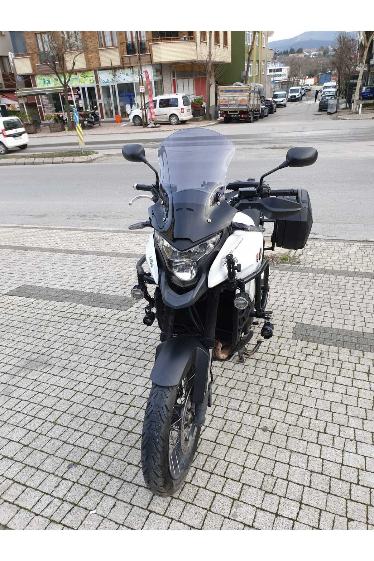 Honda VFR 1200 Siperlik Ön Cam 2012-2015 Model 50cm Füme Renkli 4mm