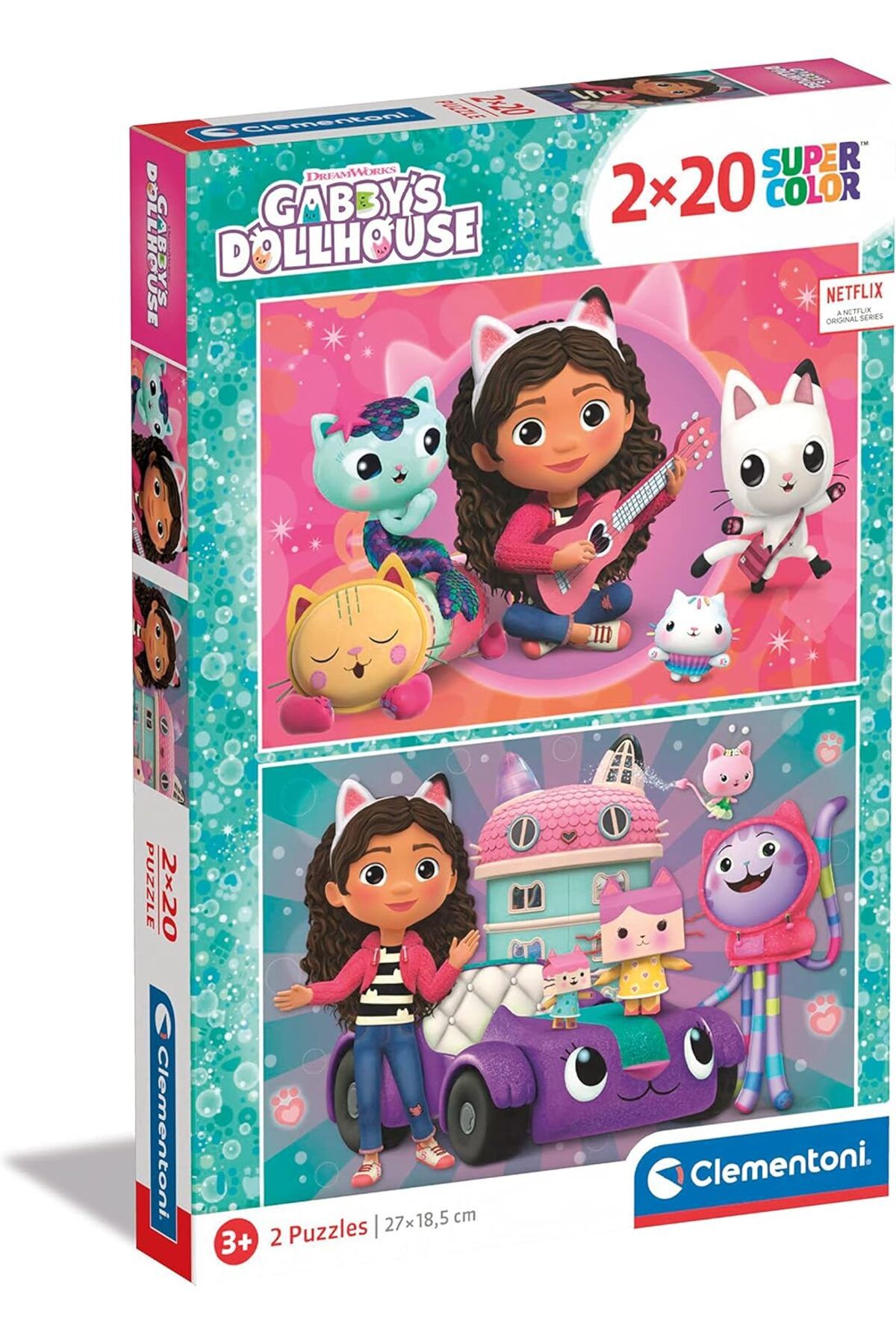 STOREMAX htpshopmx 24802 Gabby's Dollhouse Puzzle, Çok Renkli str http 1092444