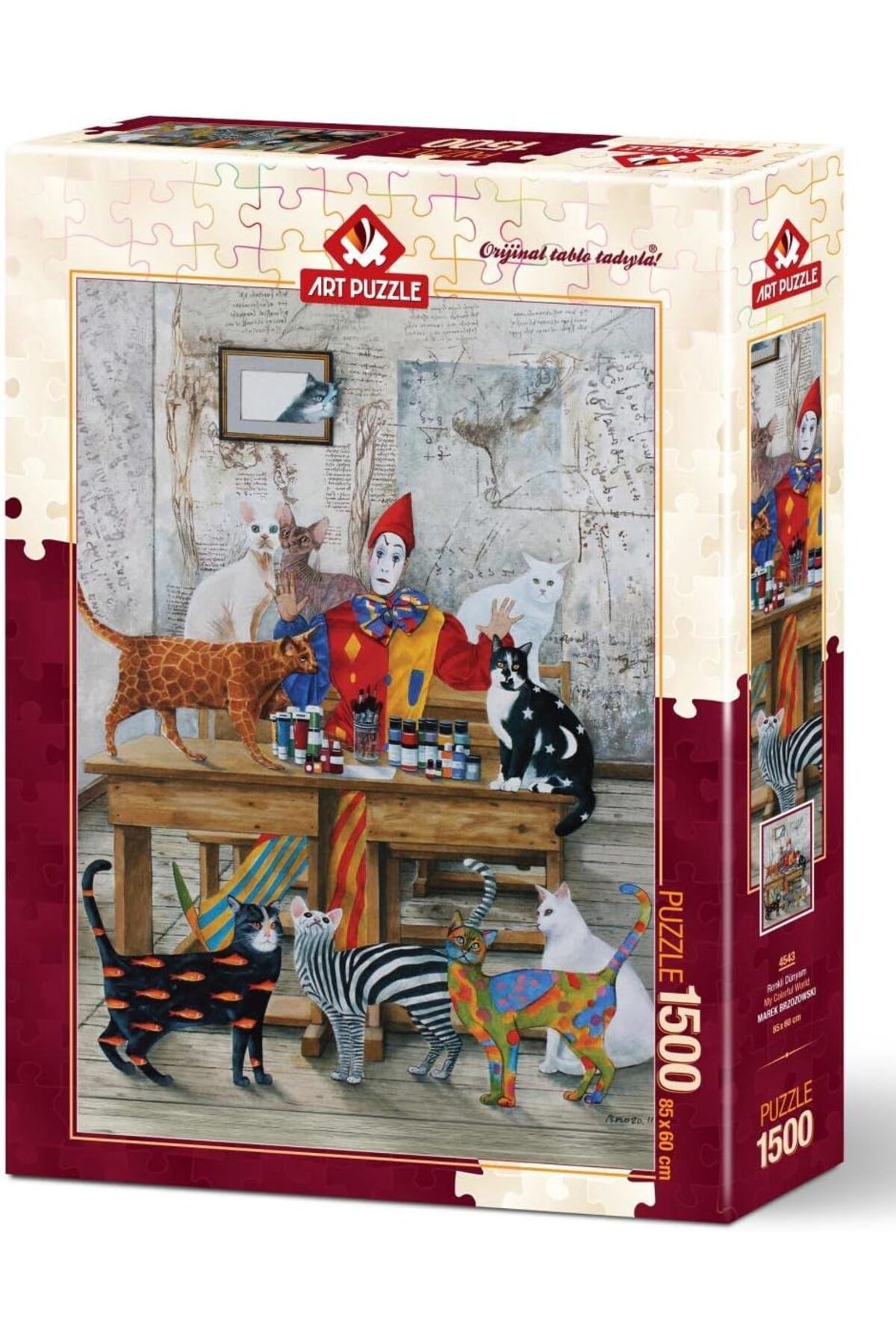 STOREMAX htpshopmx Puzzle Renkli Dünyam 1500 Parça Puzzle str http 1092444
