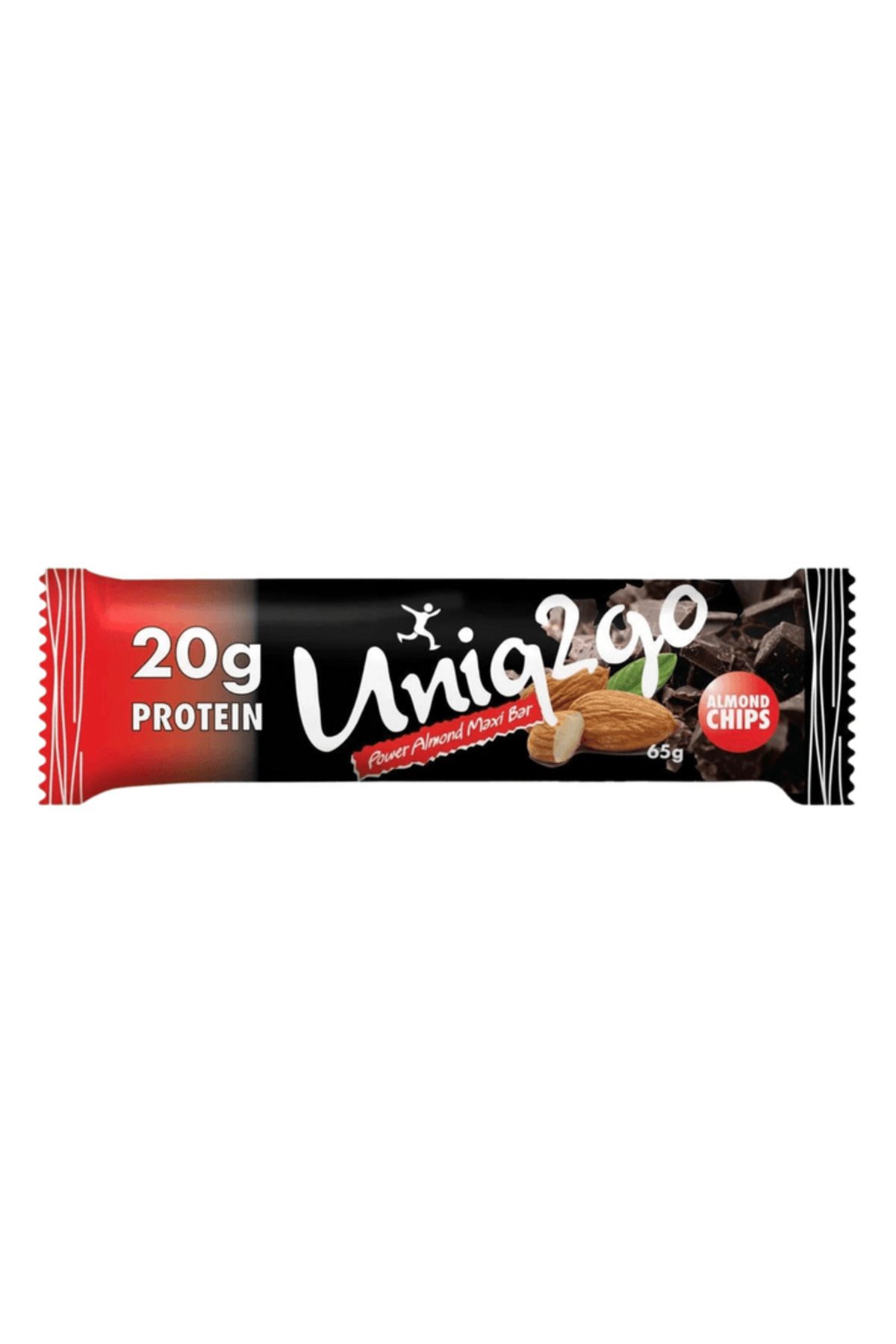 Uniq2go Power Almond Maxibar 65 Gr %30 Protein 12li Kutu Ve Peanut Xxl Protein Bar 67 Gr 12 Adet-2