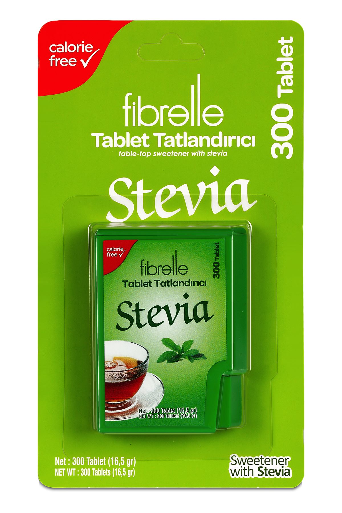 Fibrelle Stevialı Tatlandırıcı 300 Tablet