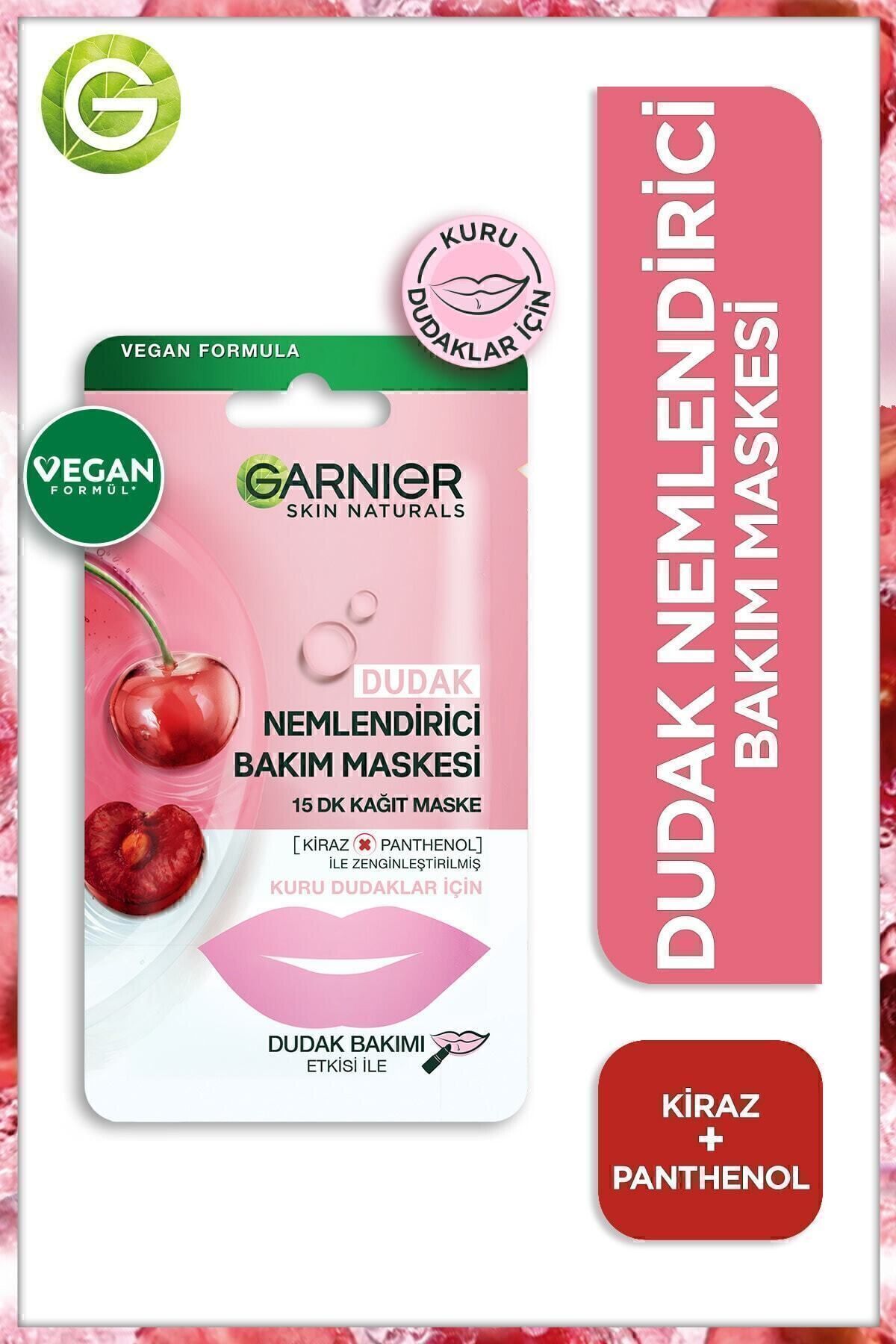 Garnier Dudak Nemlendirici Bakım Maskesi