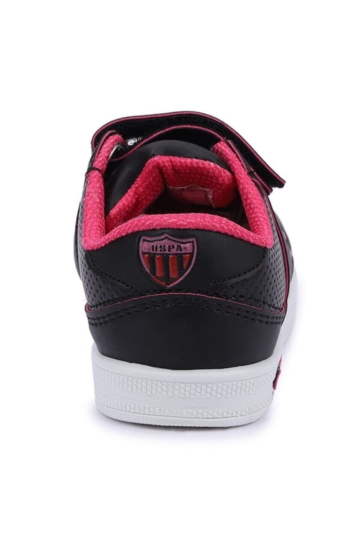 اسنیکر مشکی زنانه پایه. کفش دختران Polo Assn Cameron Fuchsia U.S. Polo Assn.