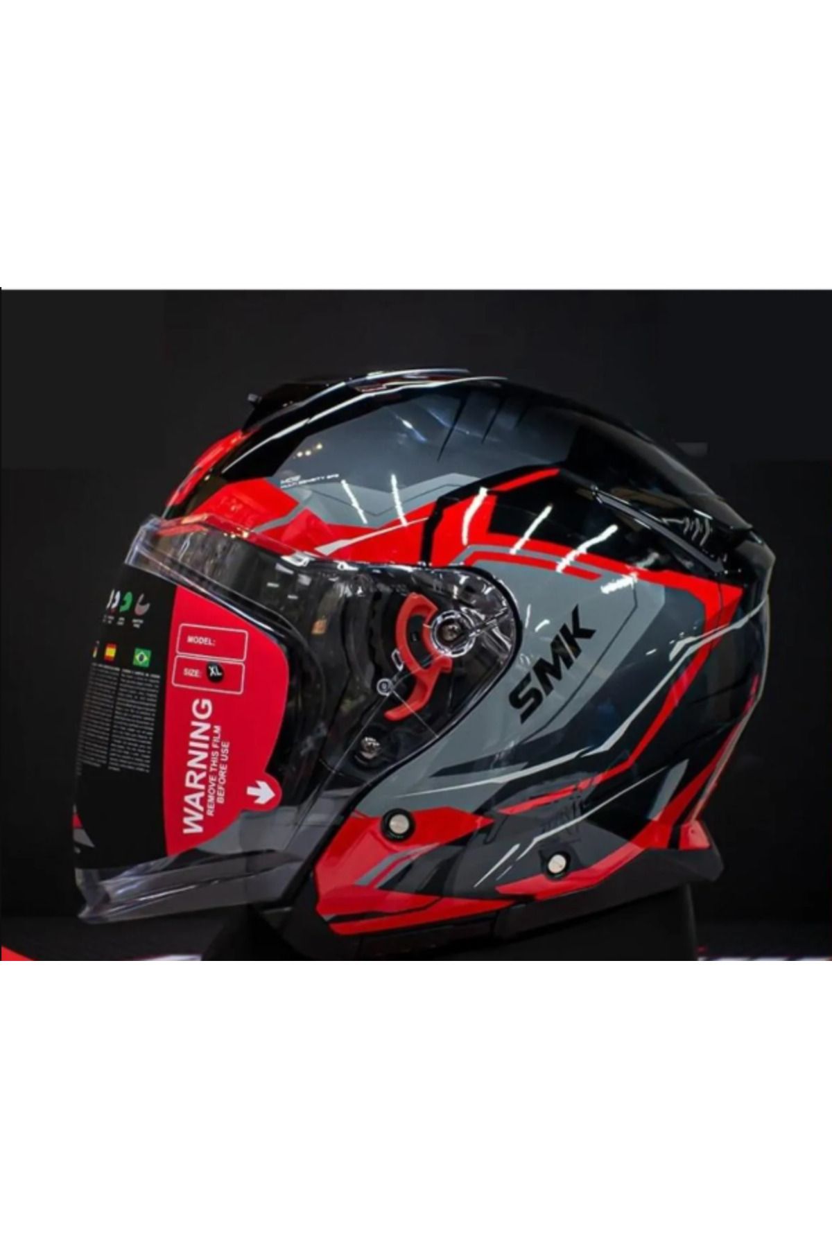 SMK-GTJ Escape Open Helmet - GL 236 M Model 3
