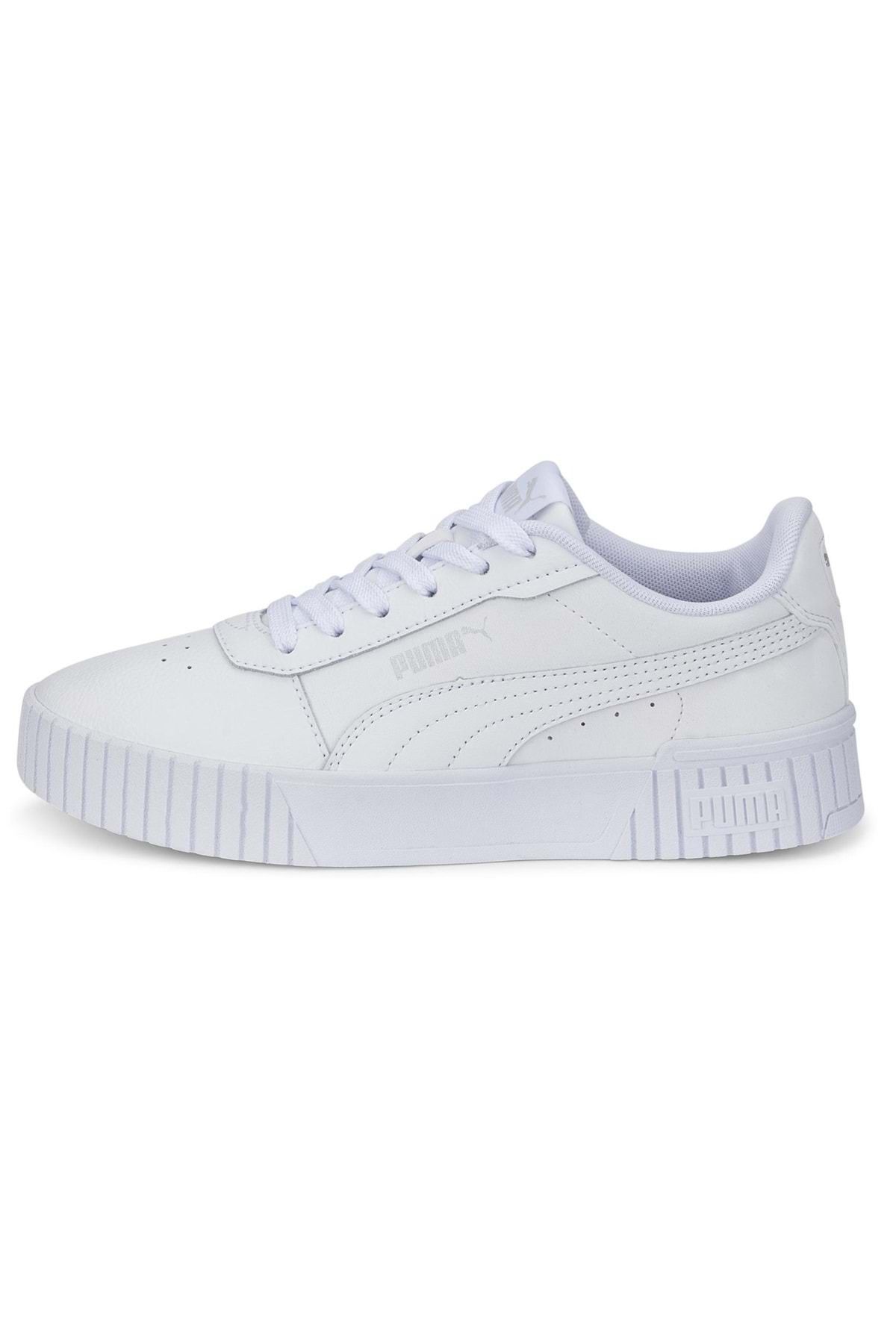 386185 Carina 2.0 Jr Sneaker کفش ورزشی زنانه سفید-سفید Puma