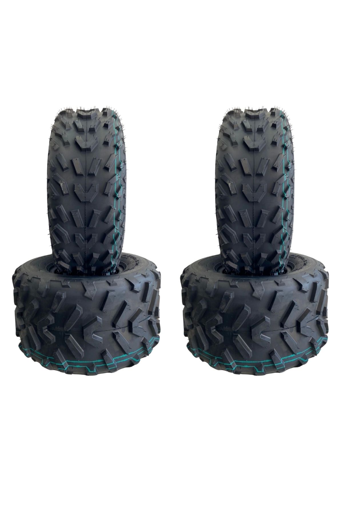 Acme 19x7-8 18x9.50-8 ACME AC711 4 Kat Atv Ön Arka Takım Lastik