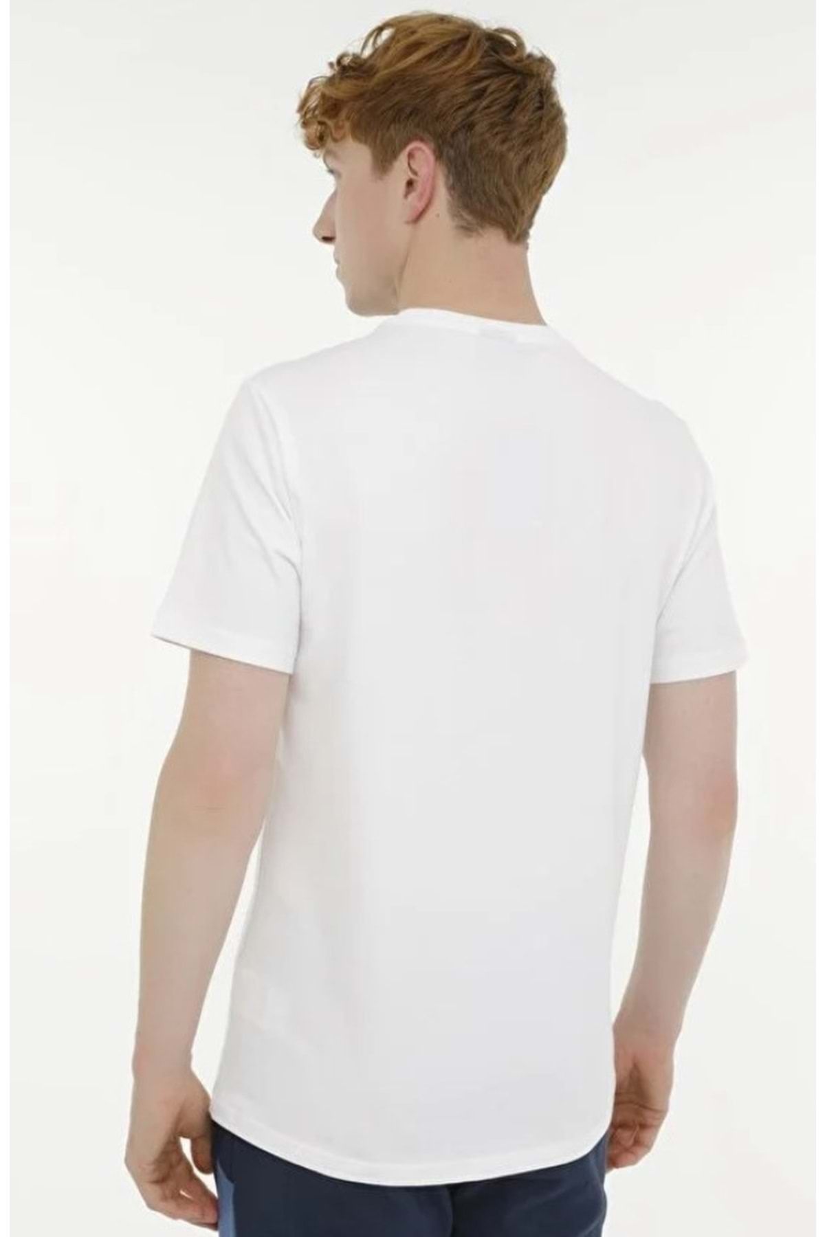 lumberjack-Sıerene 11llm08 Ανδρικό κοντομάνικο T-shirt Ανδρικό T-shirt Λευκό 4