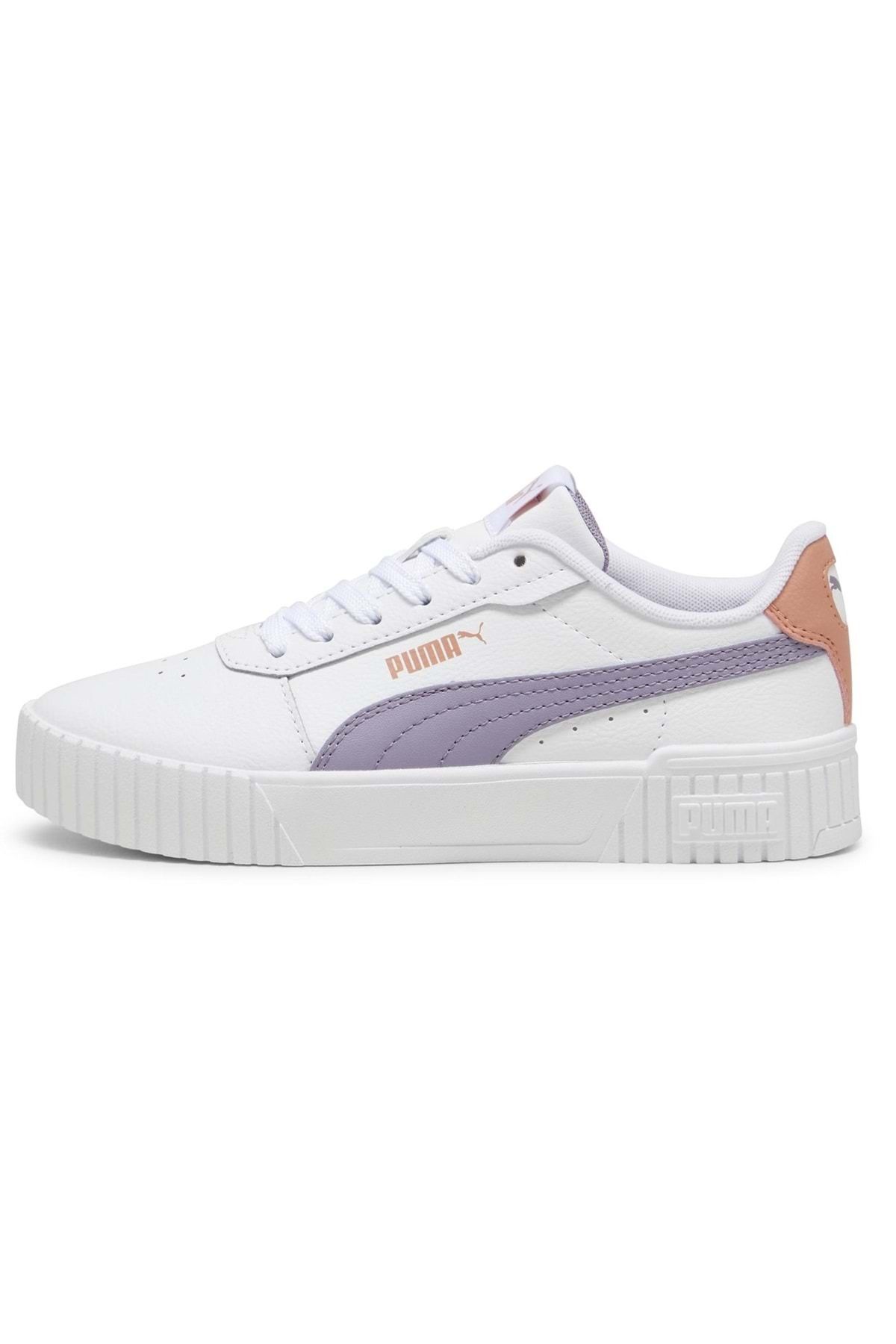 Puma 386185 Carina 2.0 Jr Sneaker Kadın Spor Ayakkabı Mor