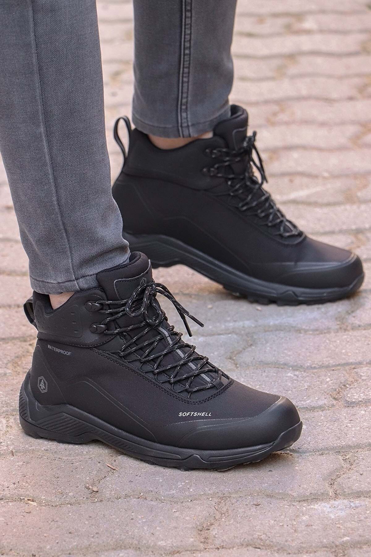 Hammer Jack  101-21664 BOND Watherproof Outdoor Unisex Bot SİYAH - Görsel 7