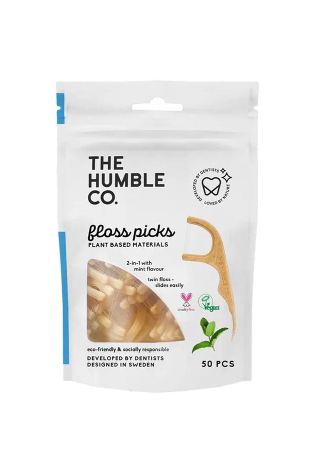 Humble Brush Floss Picks Nane - Kürdanlı Diş İpi