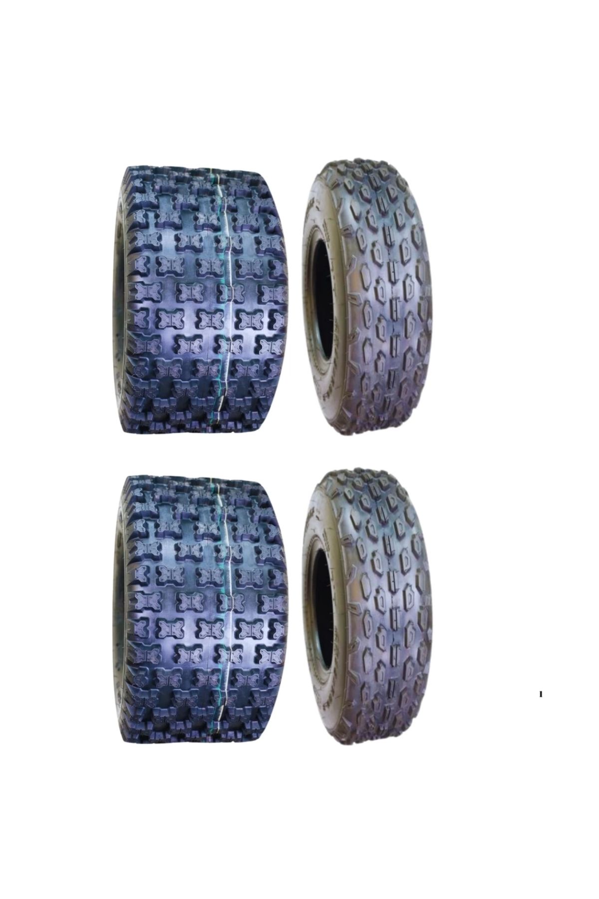 Acme 19x7-8 18x9.50-8 ACME AC712 6 Kat Atv Ön Arka Takım Lastik