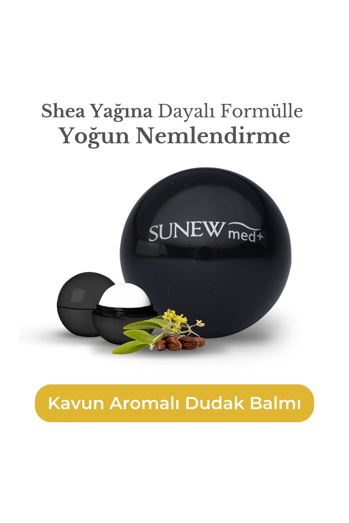 SUNEW med His Kiss Kavun Aromalı Dudak Balmı (ERKEKLER IÇİN) 13g