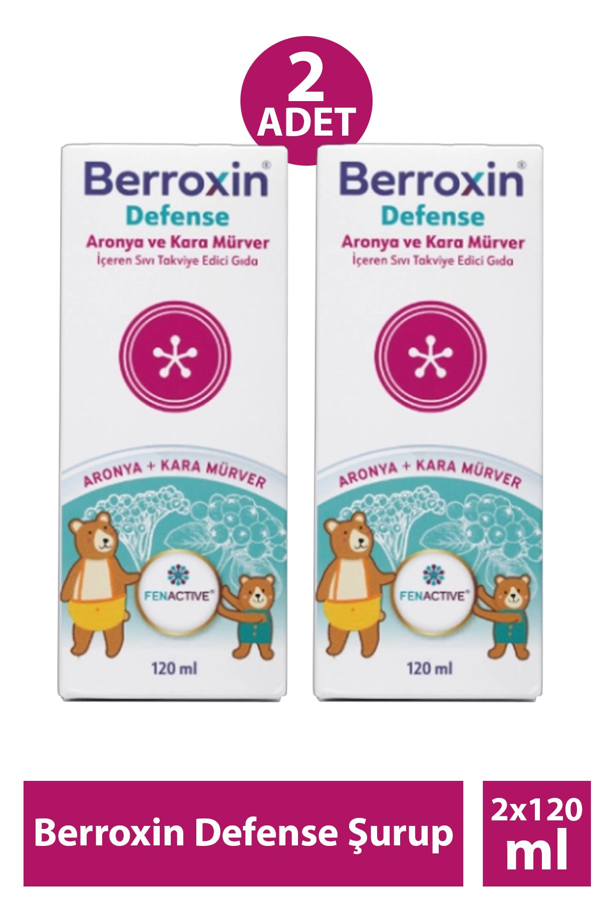 ABDİİBRAHİM Berroxin Defense Şurup 120 ml 2 Adet