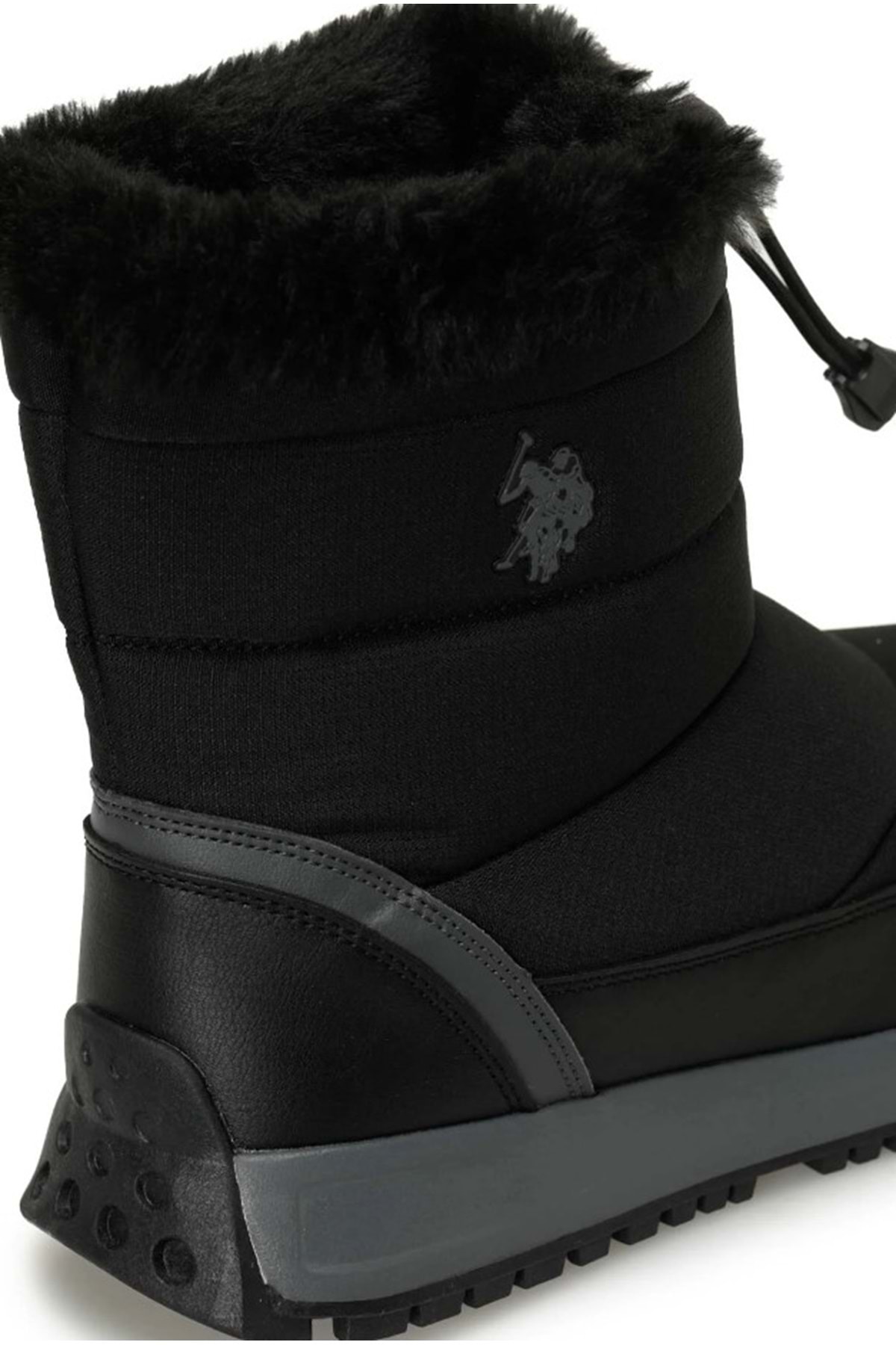 U.S. Polo Assn. U.S. Polo Assn Rainy Unisex Kar Botu SİYAH görsel 6