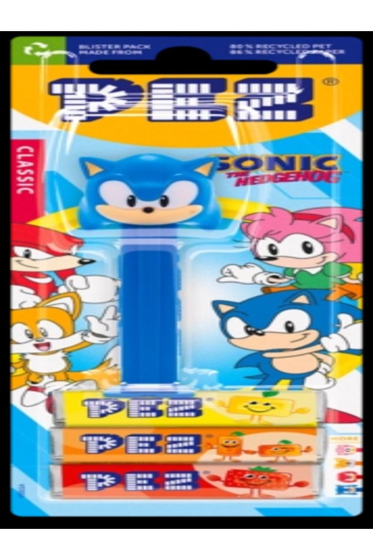 Unibon PEZ Dispenser Koleksiyon Sonic