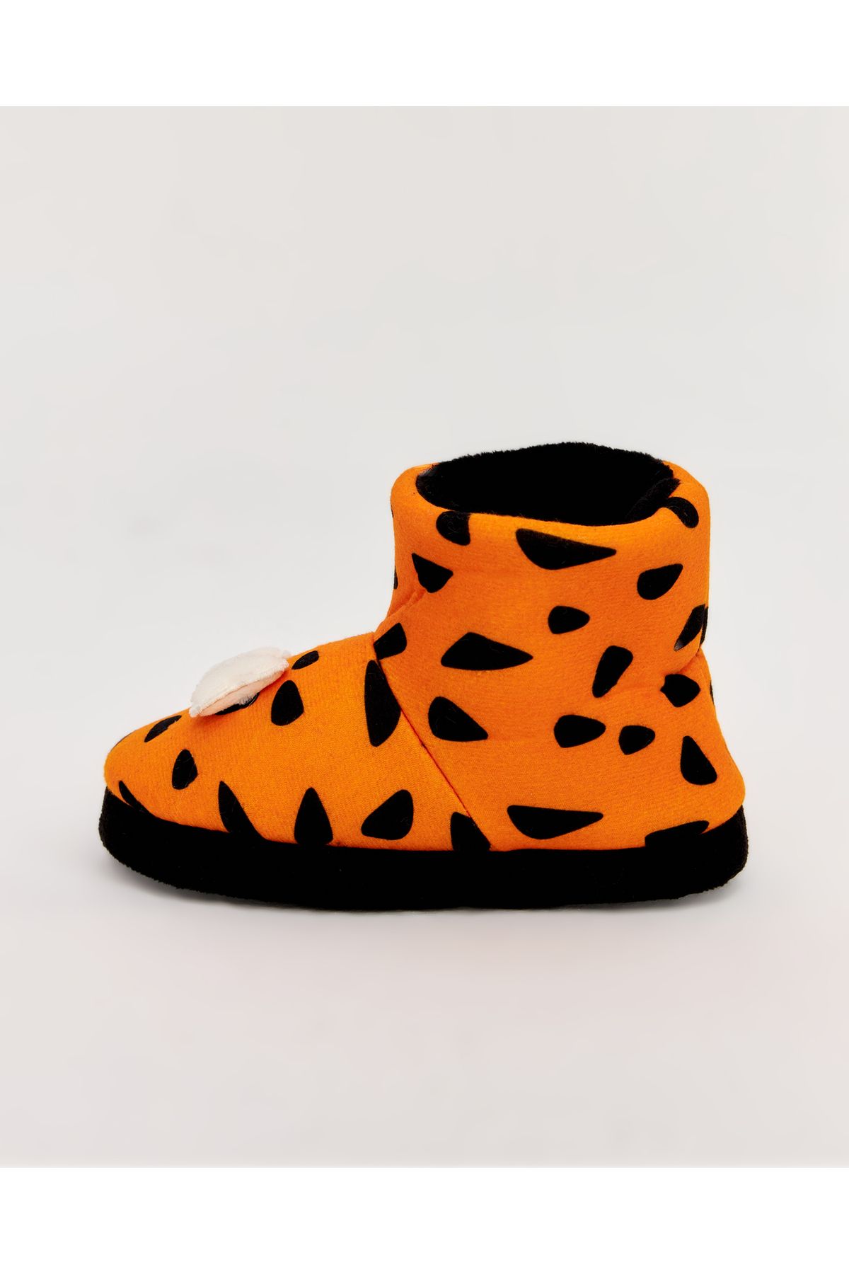 Chirpy-Shus -p Patterned Orange Children's Slippers 5