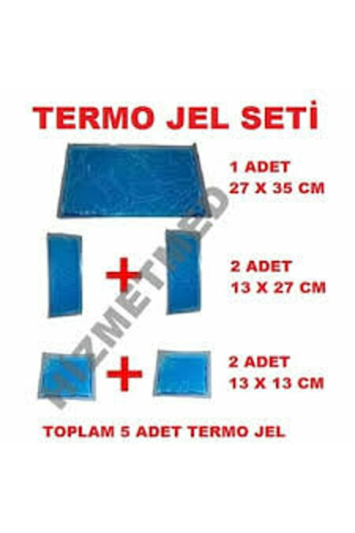 DERMOSEPT Cold Pack Sıcak Soğuk Termo Jel Kompres Buz Jel Termojel SETİ