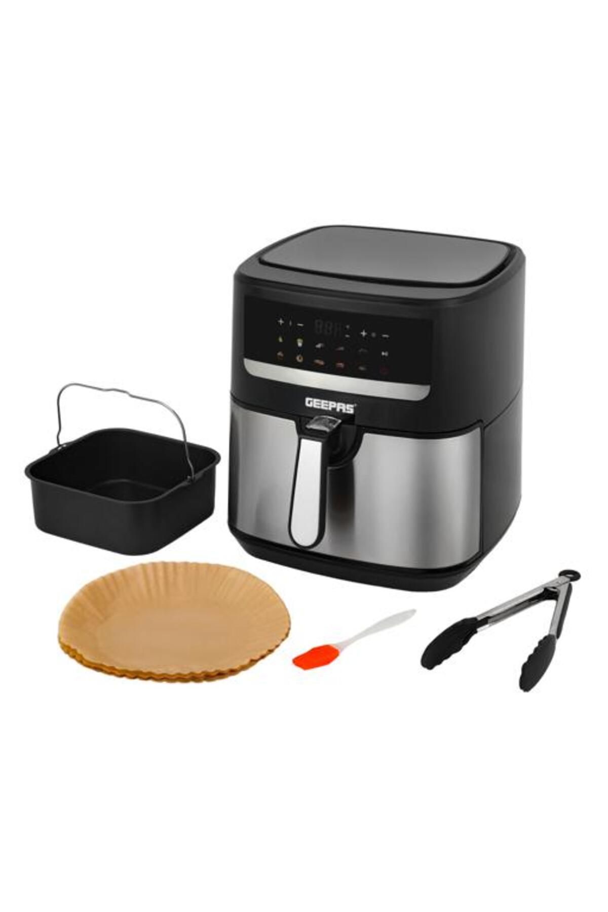 Geepas-Digital Air Fryer- 9.2 Liter Capacity,  60 Min Timer/ Vortex Technology, 10 Preset Programs 7